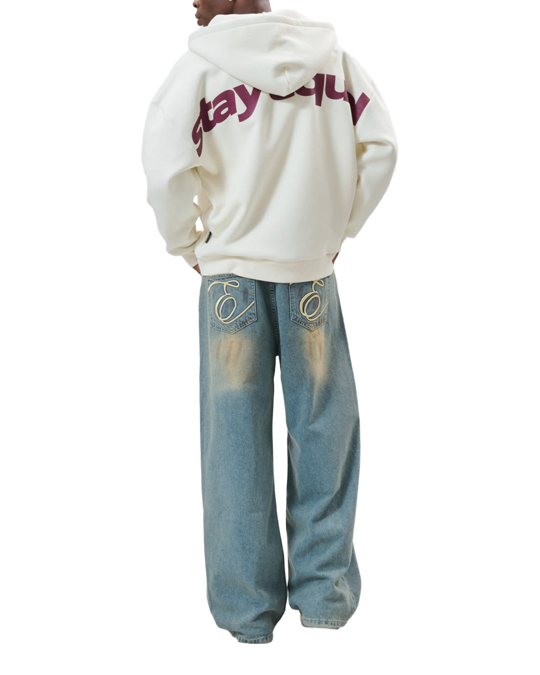 Stay Equal Oversized Full Zip Hoodie