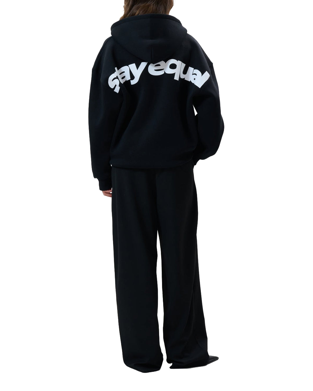 Stay Equal Oversized Full Zip Hoodie