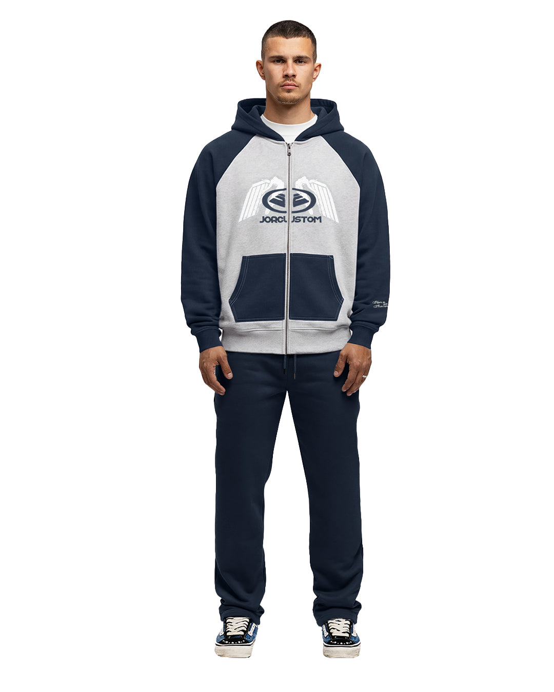 Engineered Fleece Raglan Zipped Hoodie