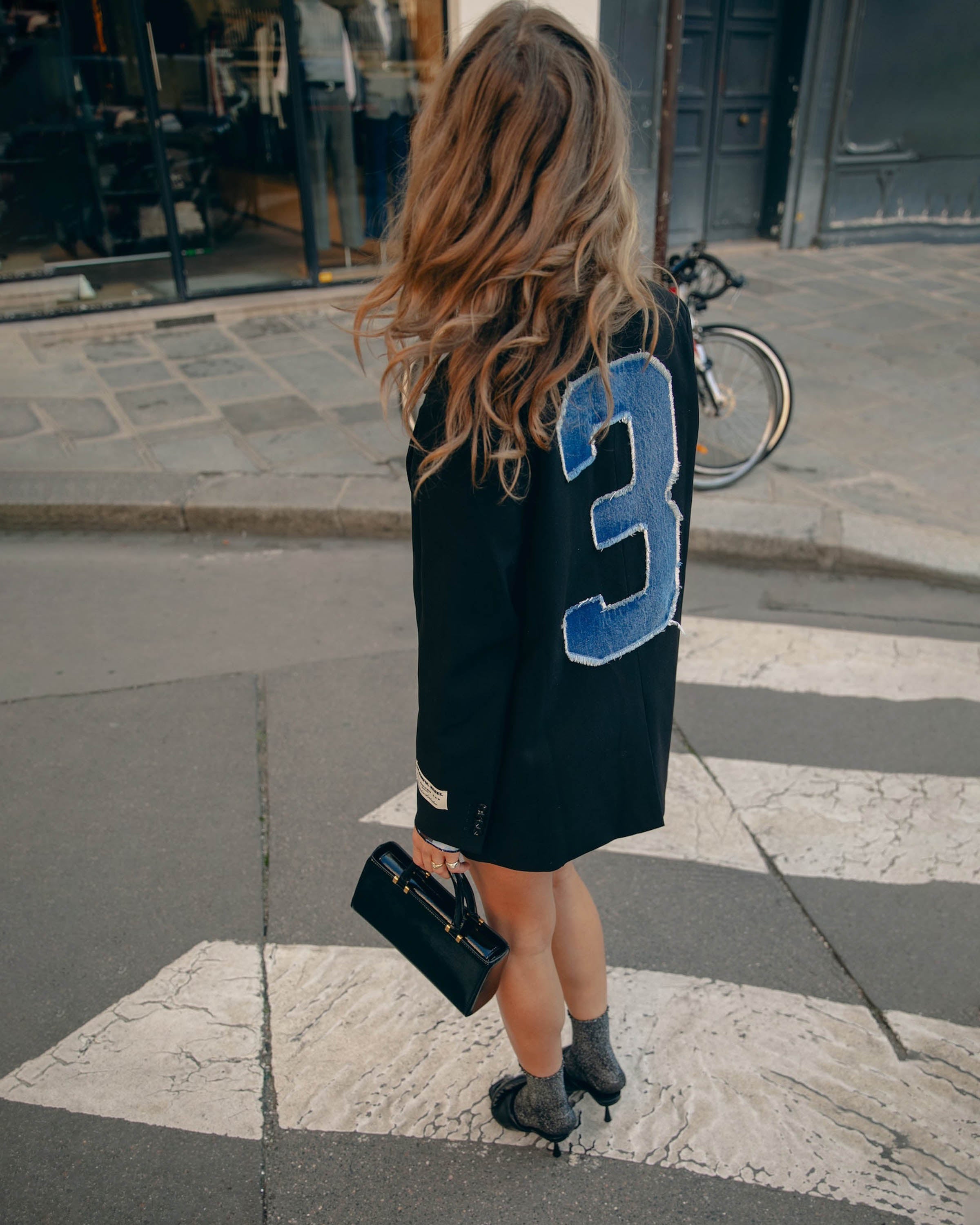 Jesra Blazer Denim Patch