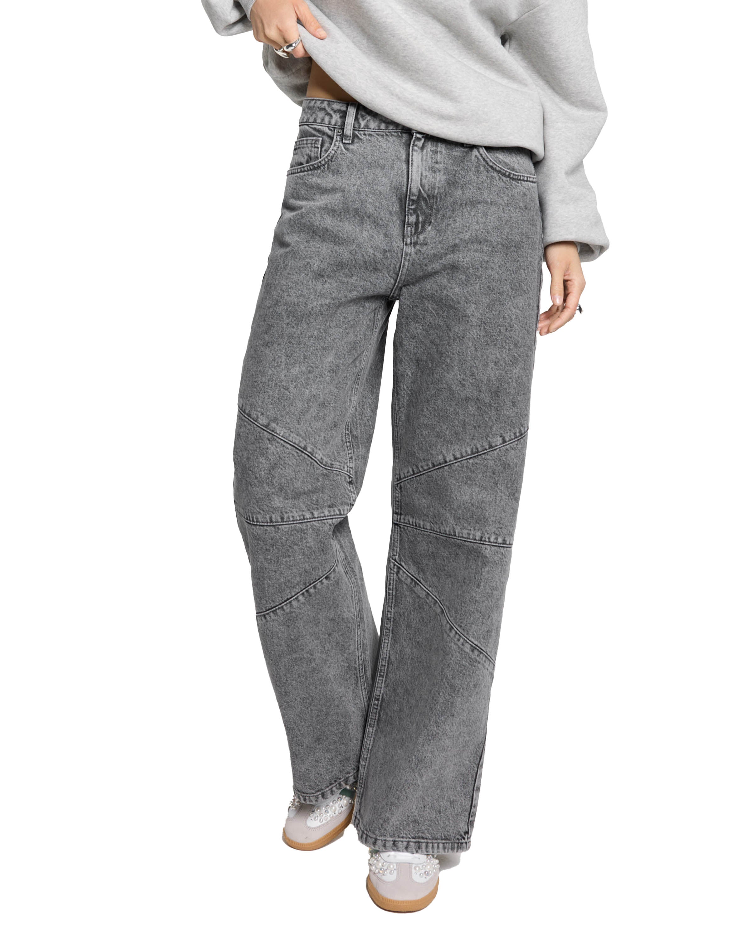 Woven Cutseam Spijkerbroek