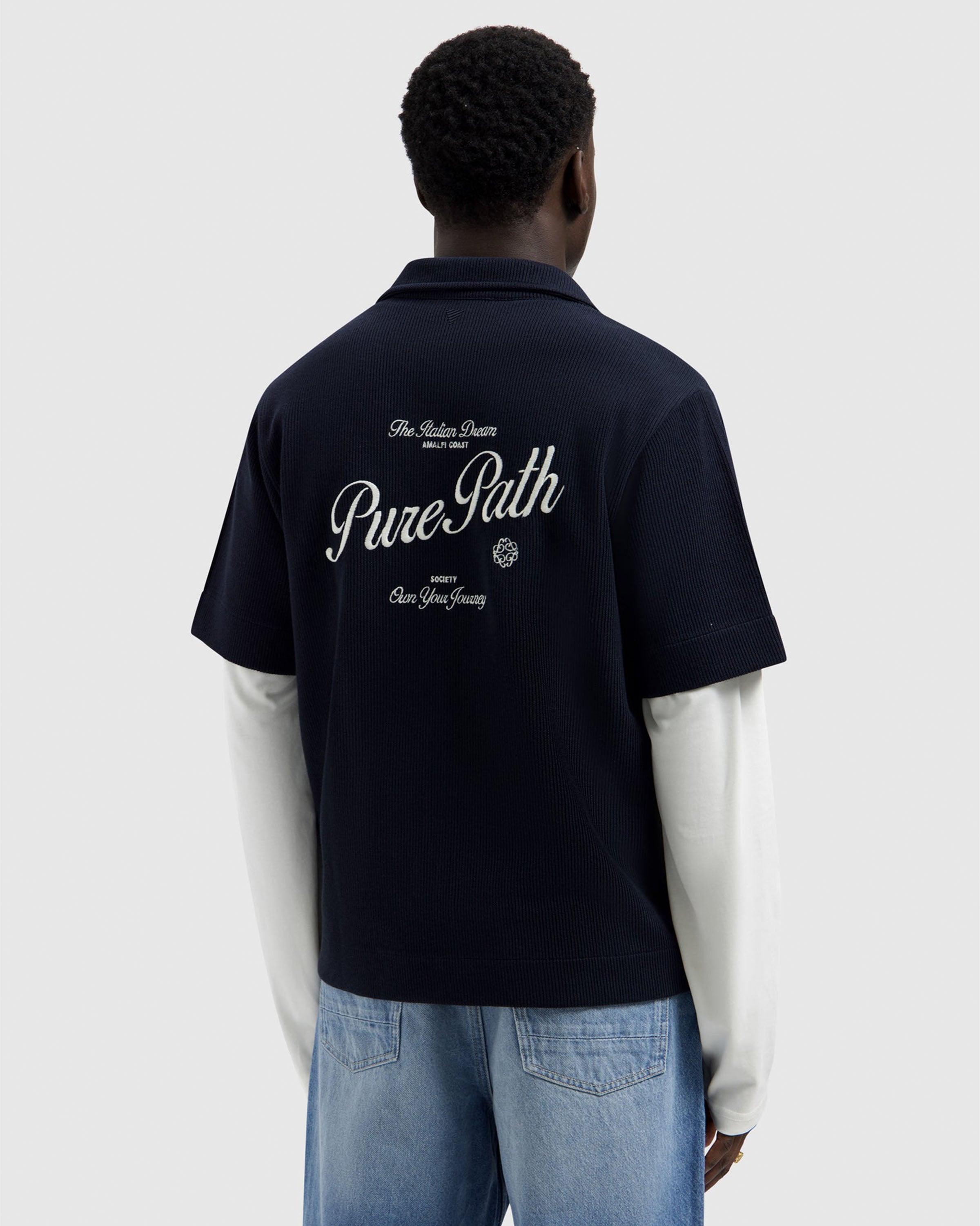 Italian Dream Zipped T-Shirt