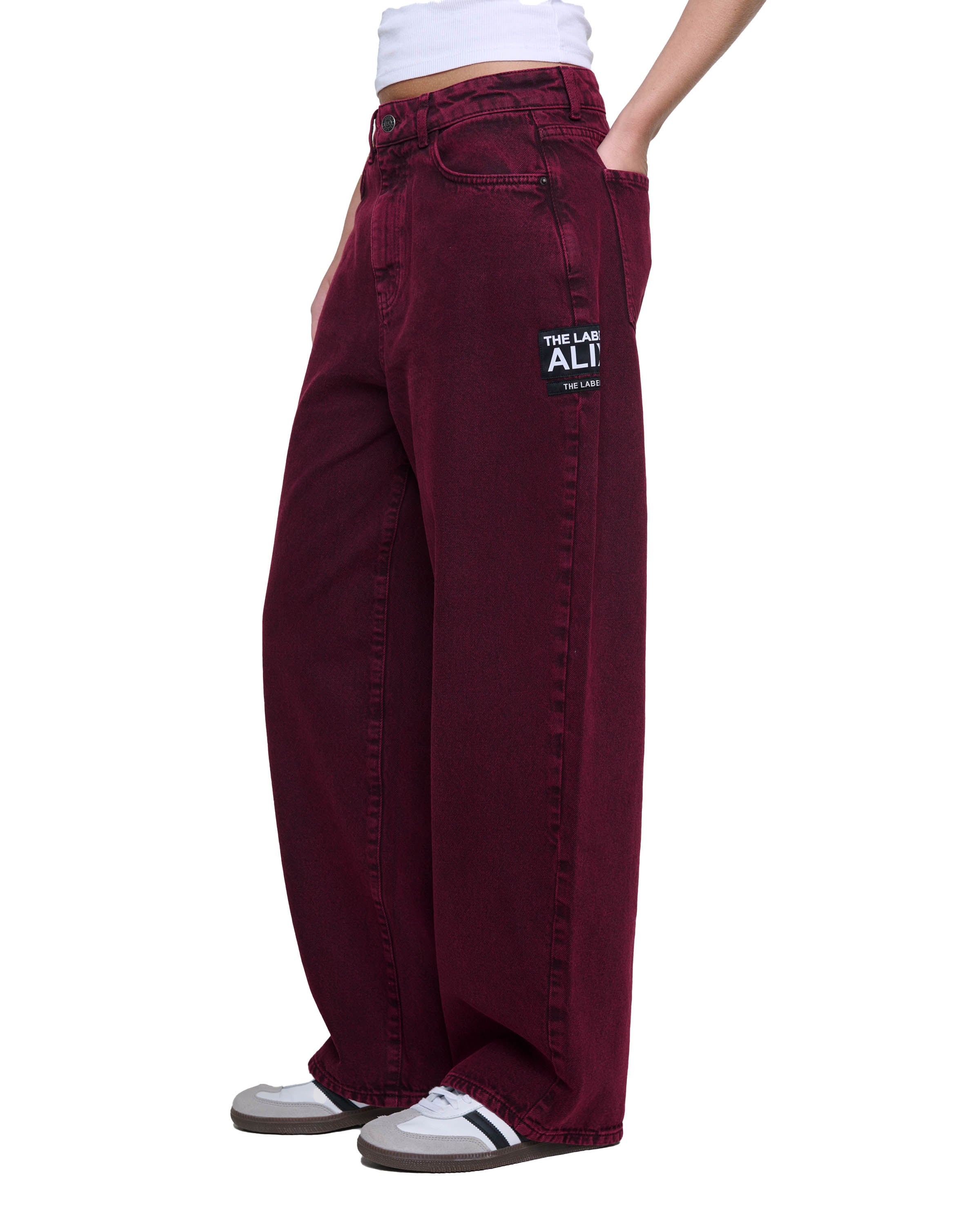 Woven Coloured Spijkerbroek