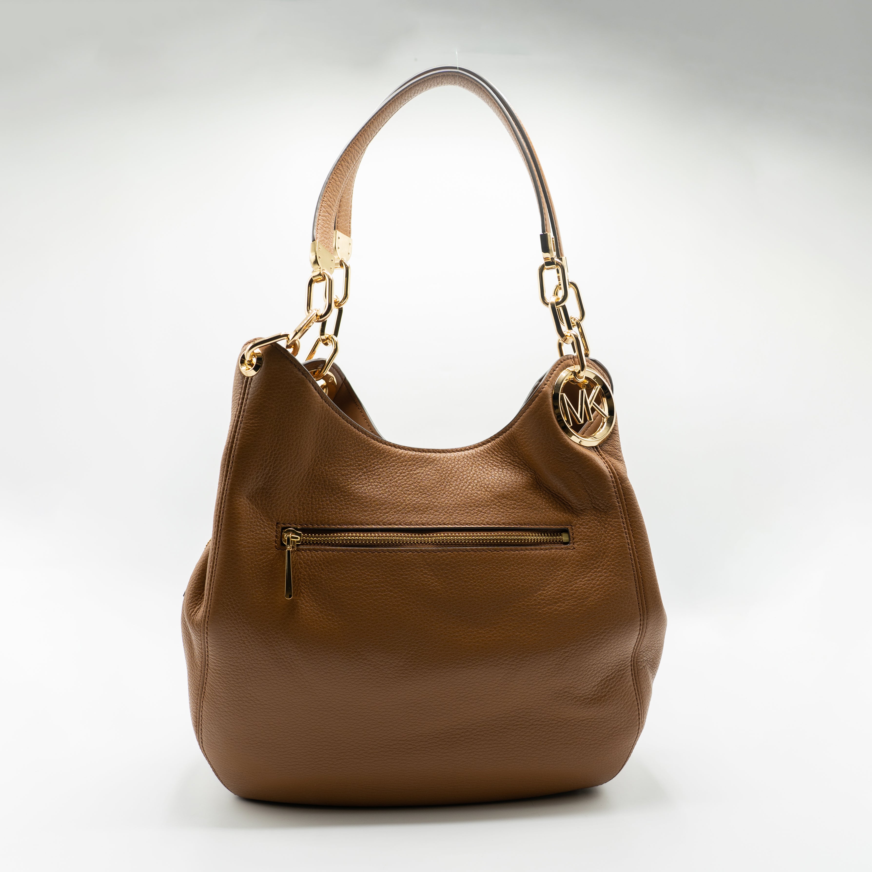 Piper Large Leren Schoudertas