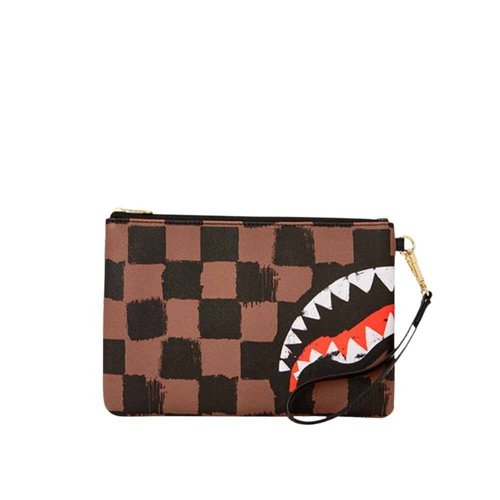 Sharks In Paris Painted Pouchette