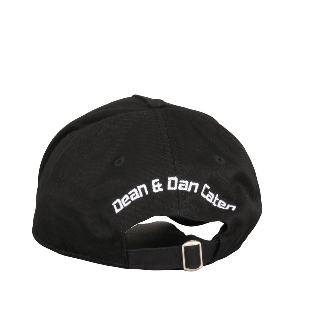 Baseball Pet Met Logoborduring Zwart