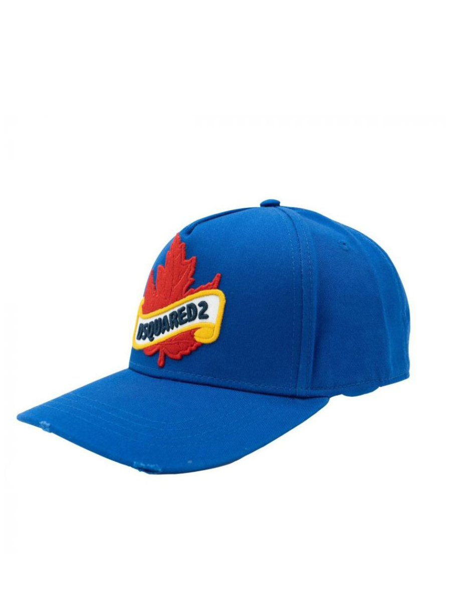 Baseball Pet Met Logoborduring Blauw