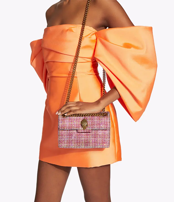 Fabric Mini Kensington Schoudertas