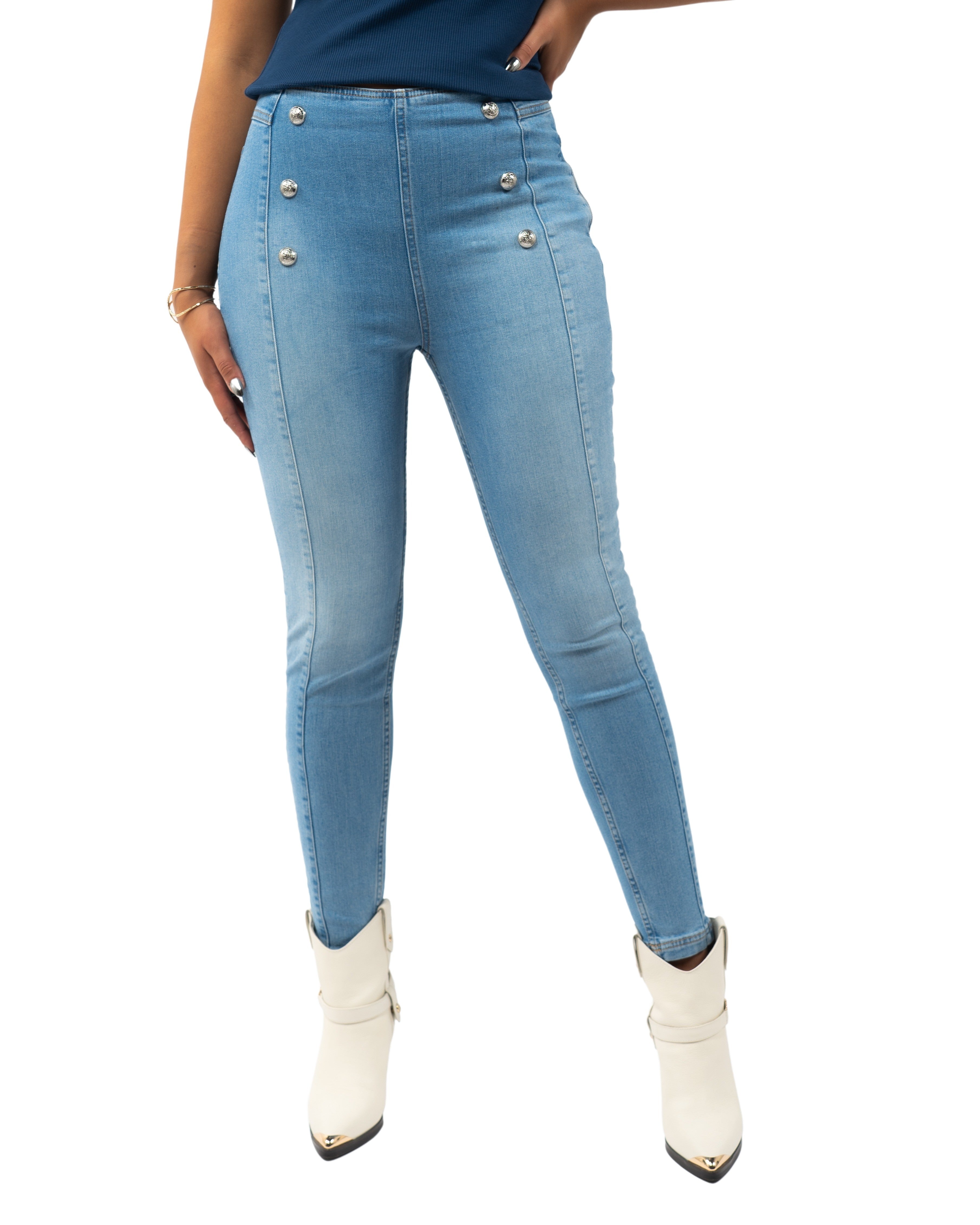 Onyx Sky Blue Tregging