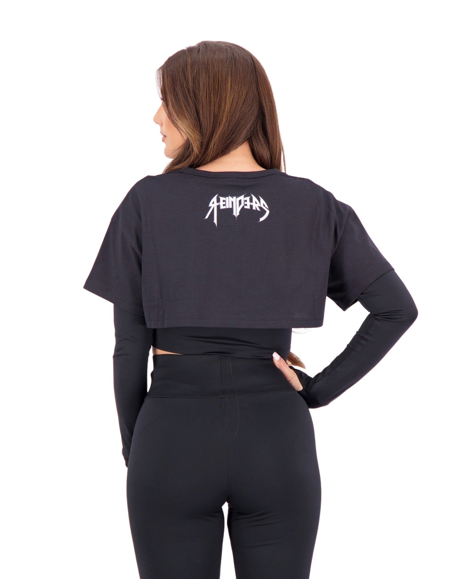 T-Shirt Double Layered Black