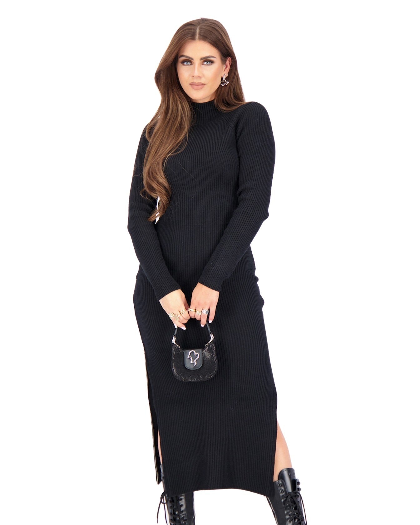 Gisele Jurk Zippers Lang