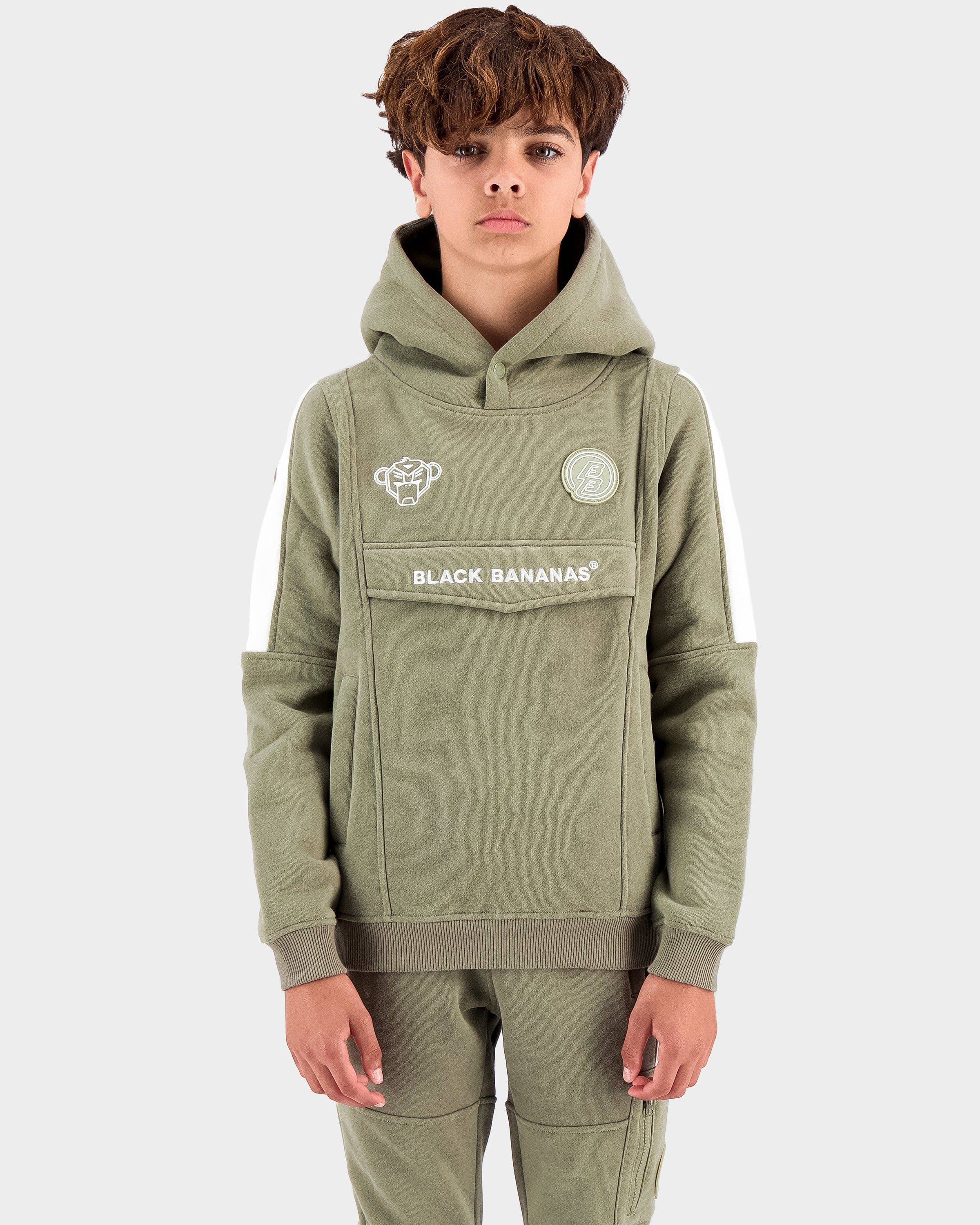 Jr Anorak Stripe Hoodie