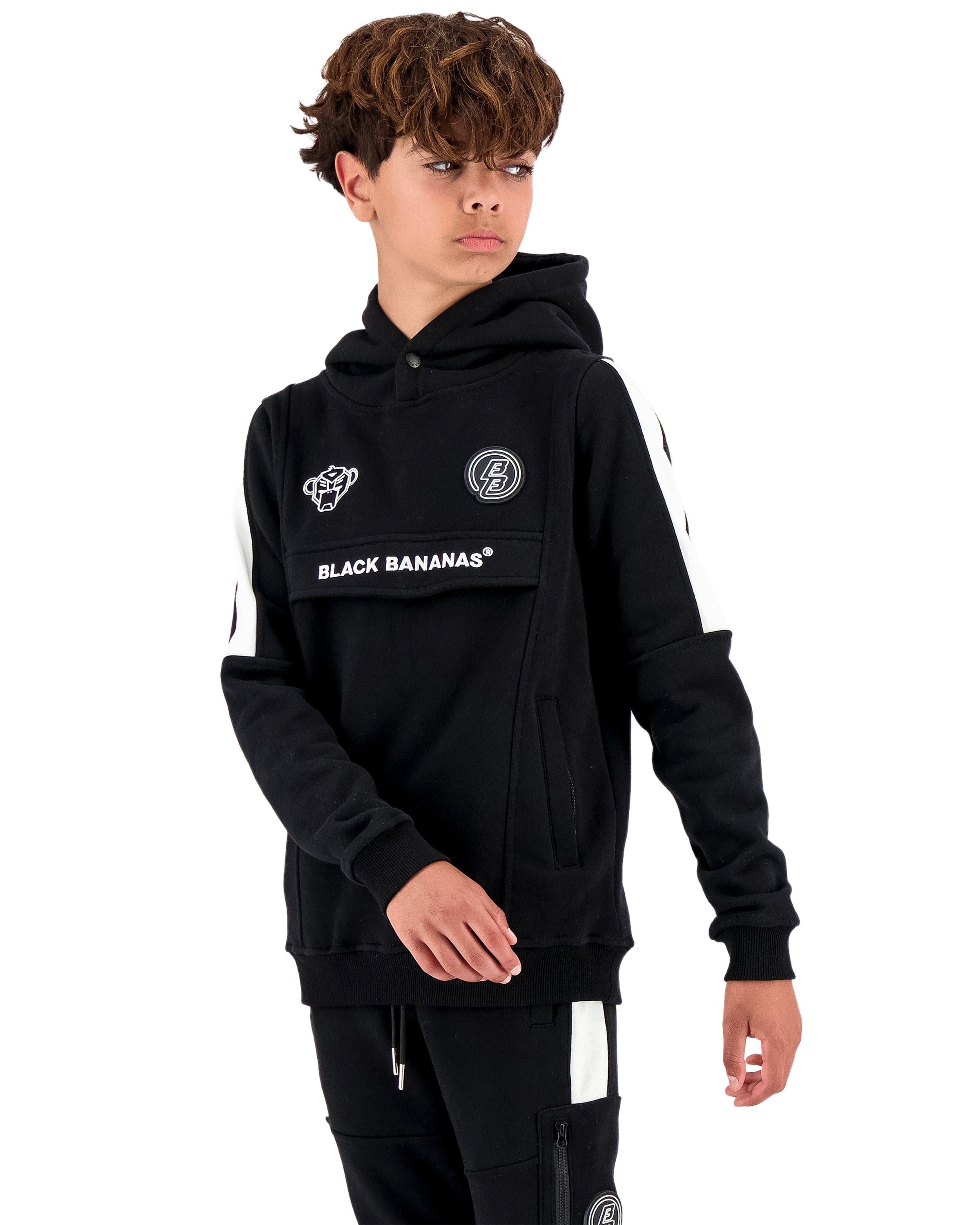 Jr Anorak Stripe Hoodie