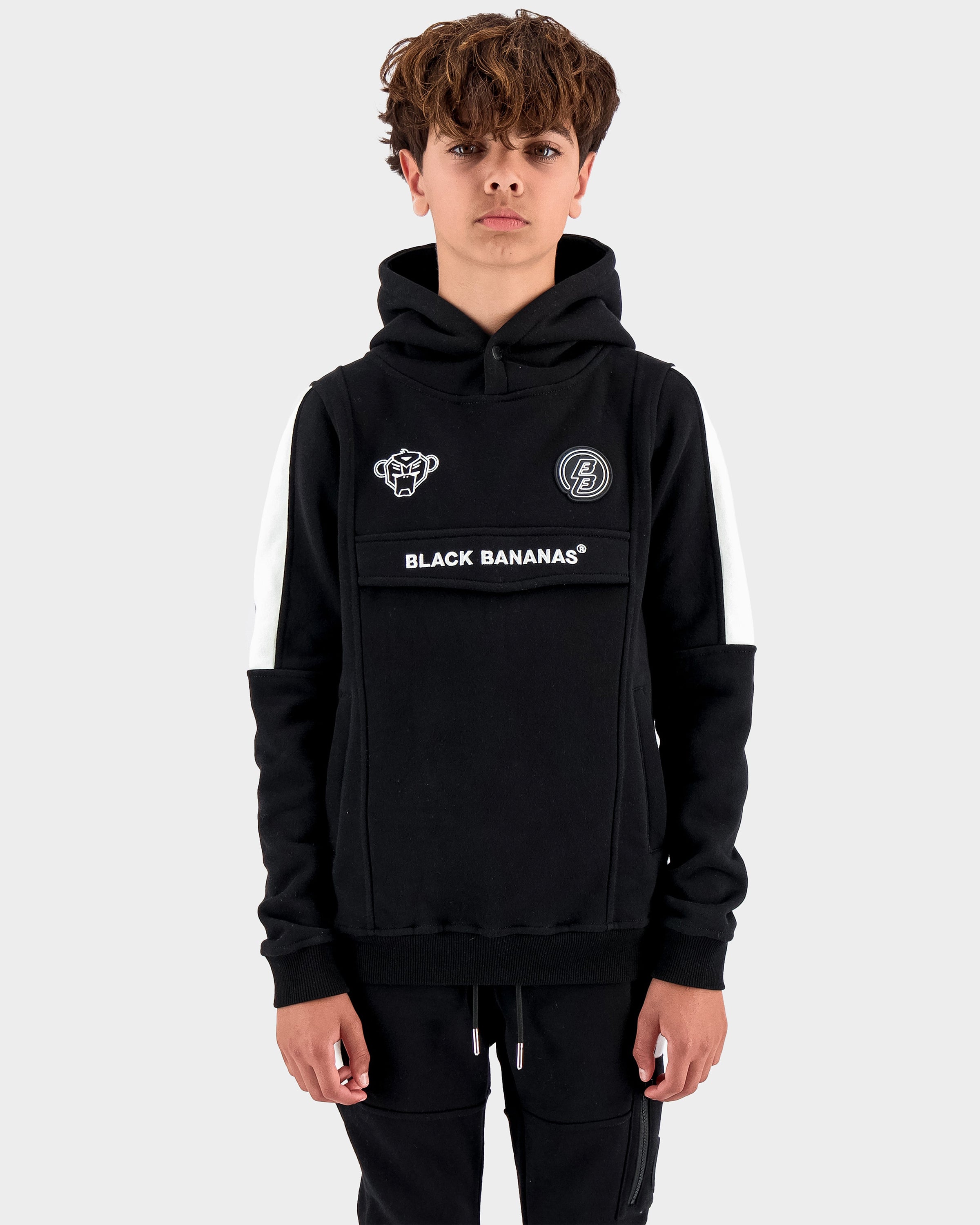 Jr Anorak Stripe Hoodie