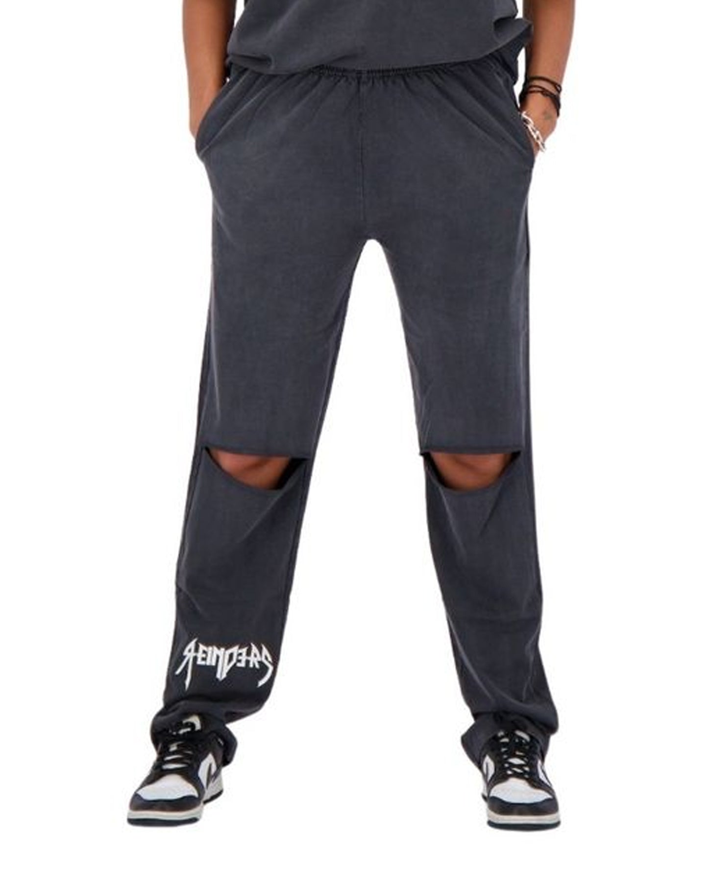 Broek Ripped Vintage Wash