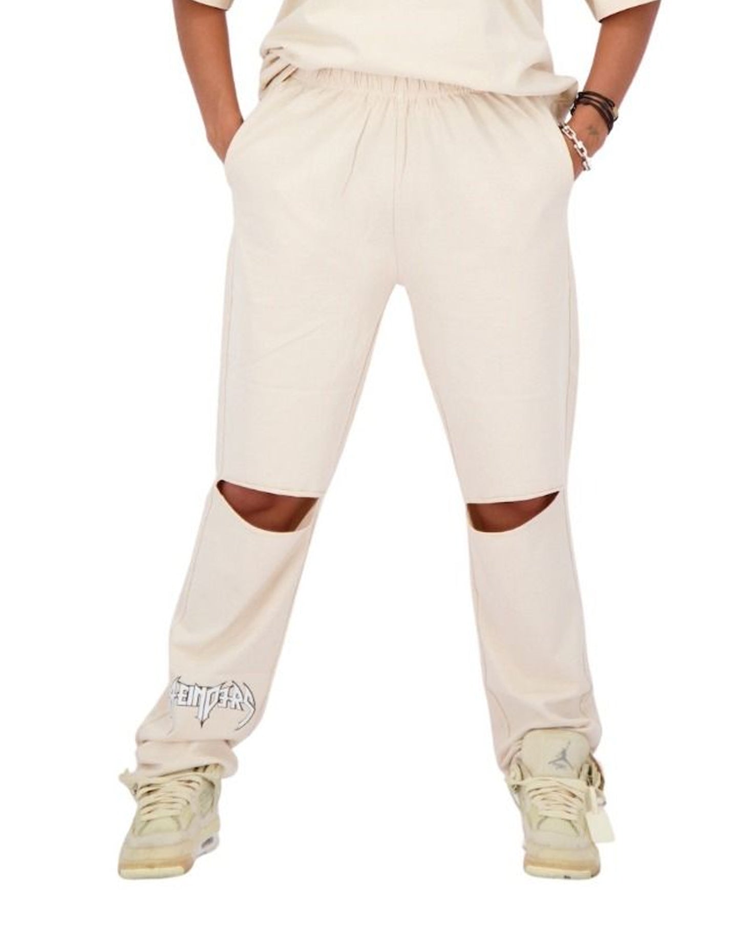 Broek Ripped Vintage Wash