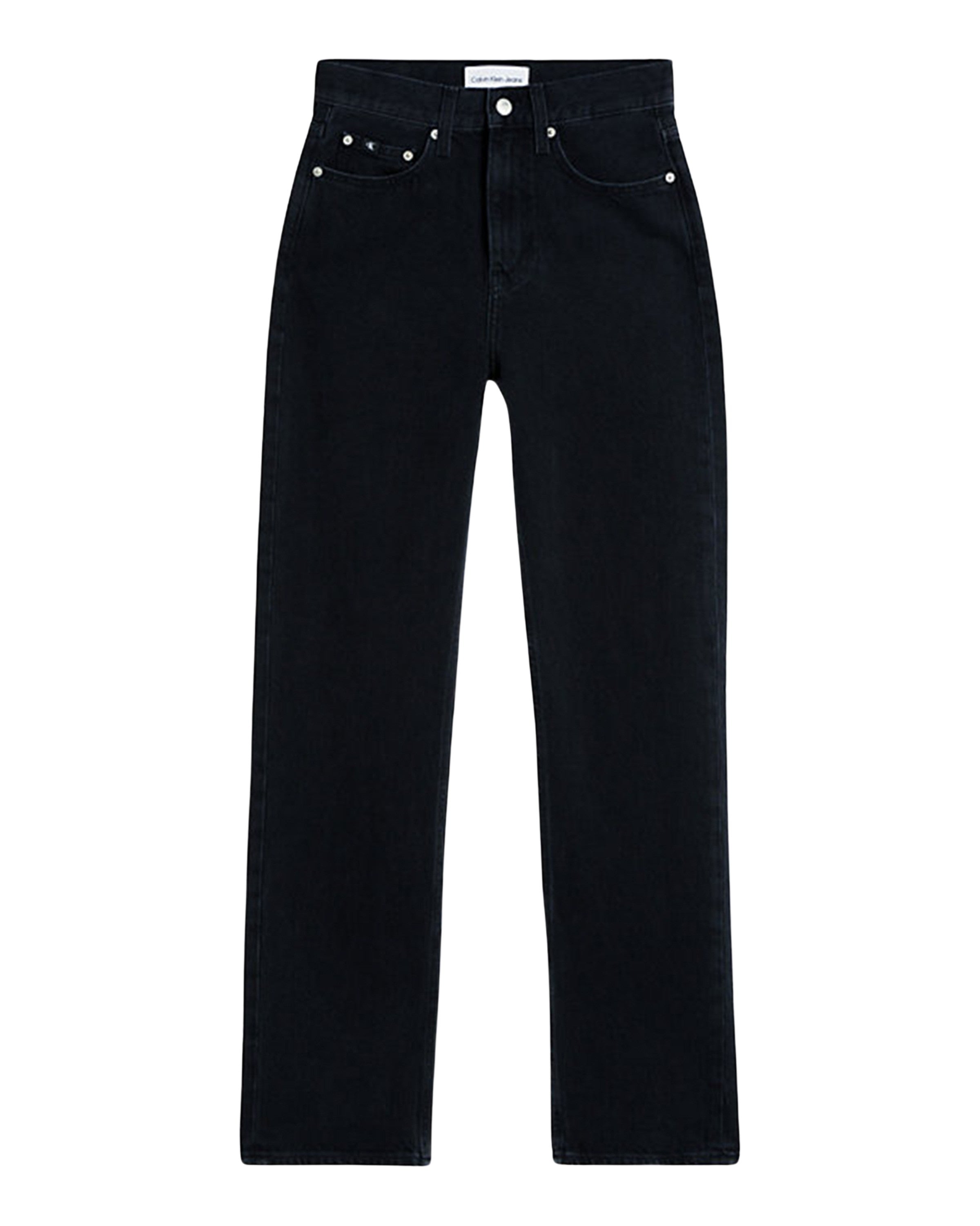 High Rise Straight Jeans