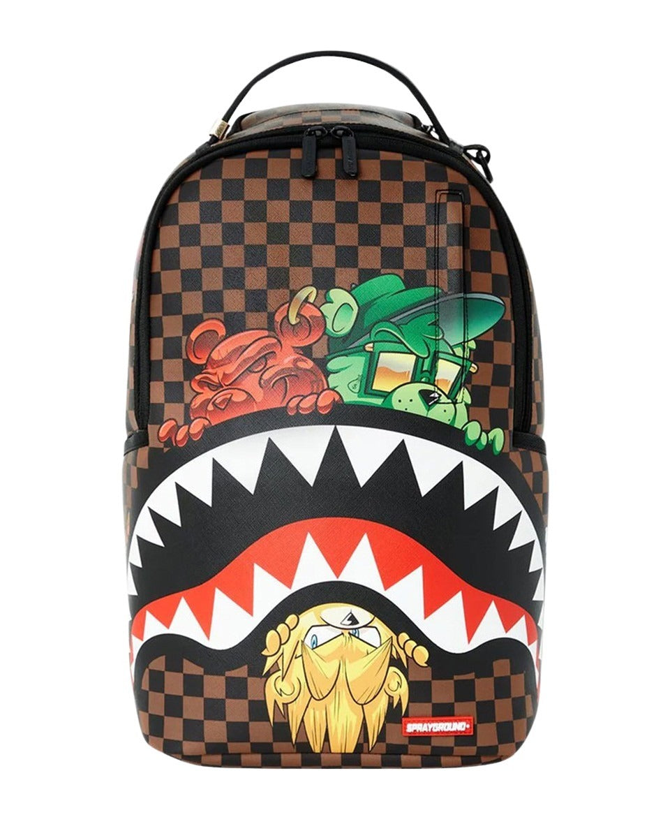 SHARKS IN PARIS CHARACTERS BACKPACK