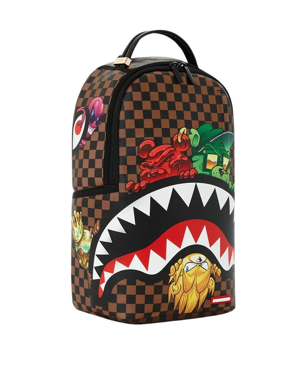 SHARKS IN PARIS CHARACTERS BACKPACK