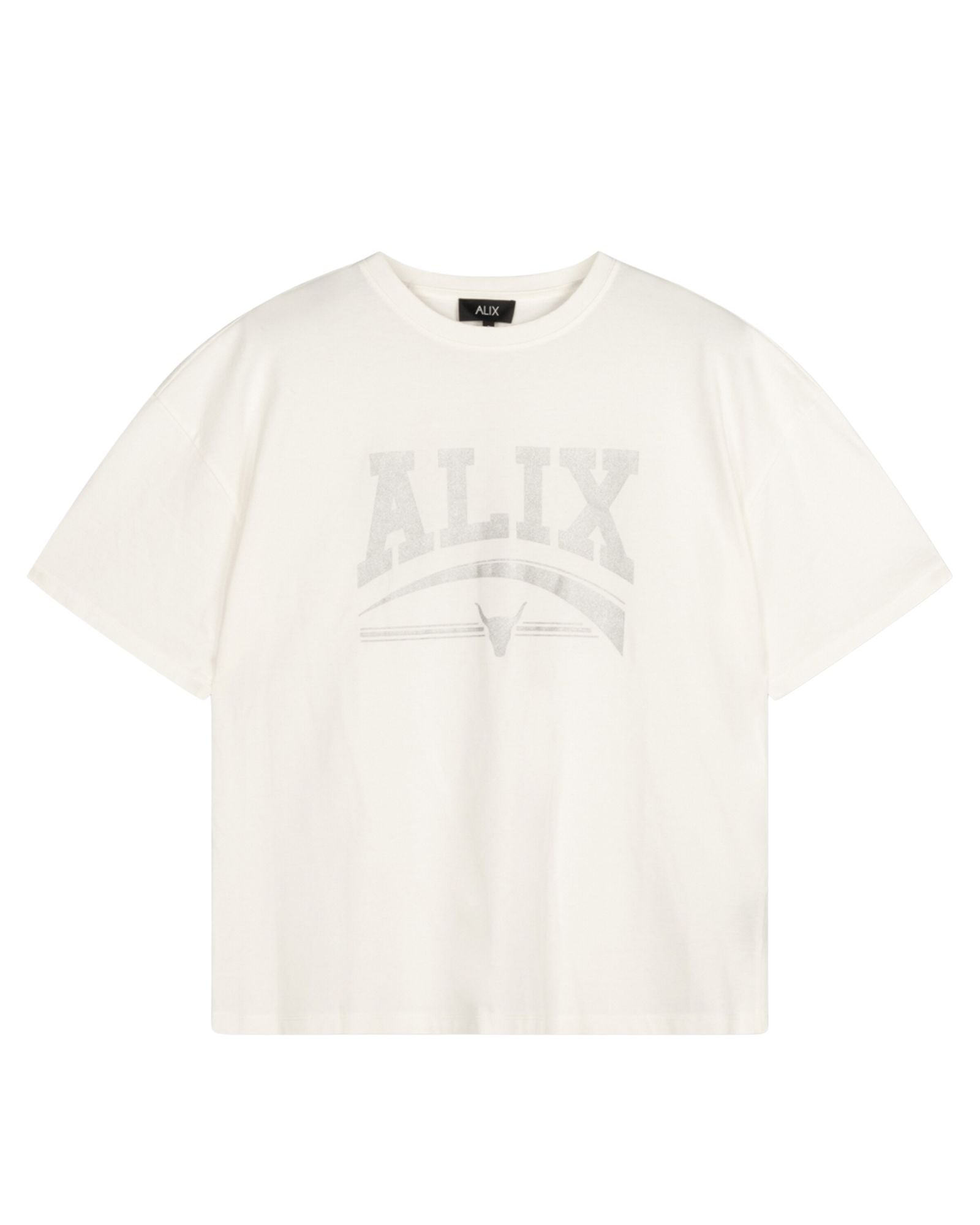 Knitted Silver Alix T-Shirt