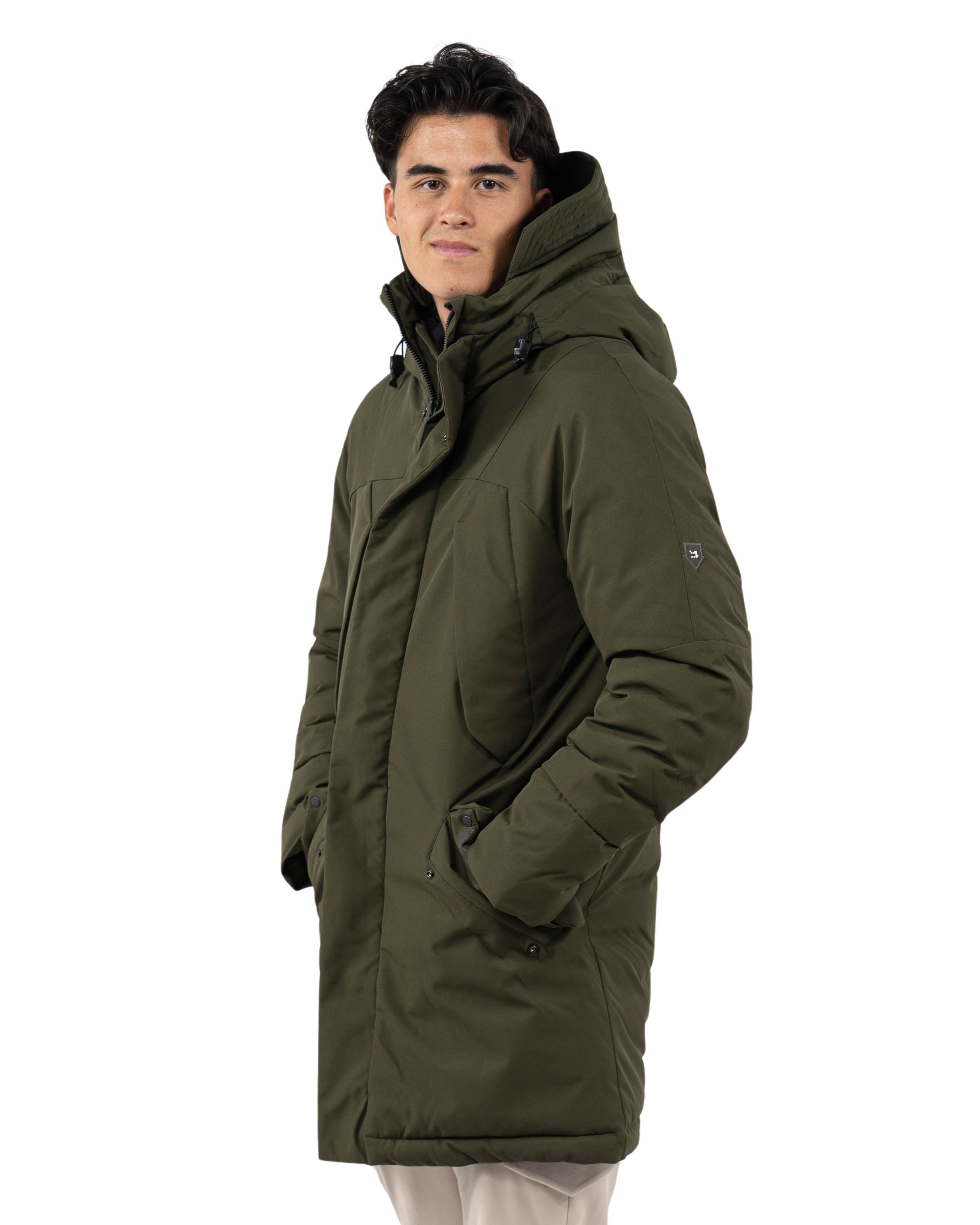 Qm411 Marcasite Winterjas