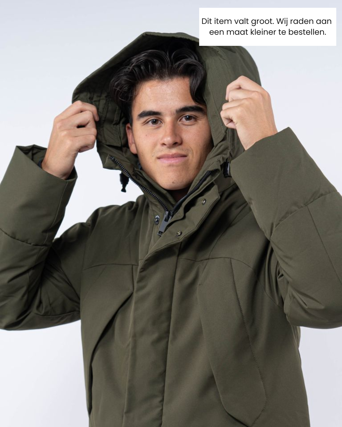 Qm411 Marcasite Winterjas