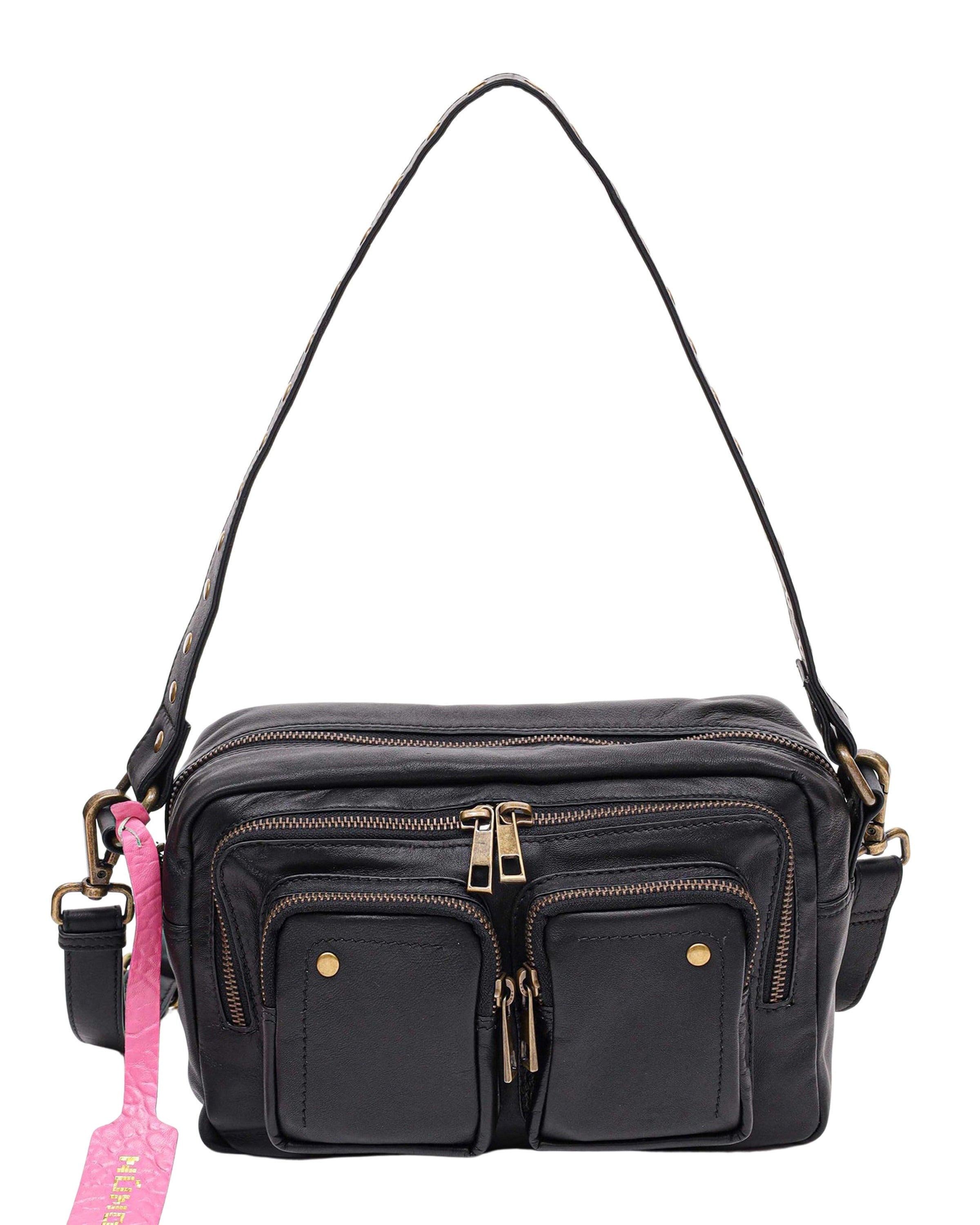 Ellie Sheep Black Met Goud Schoudertas