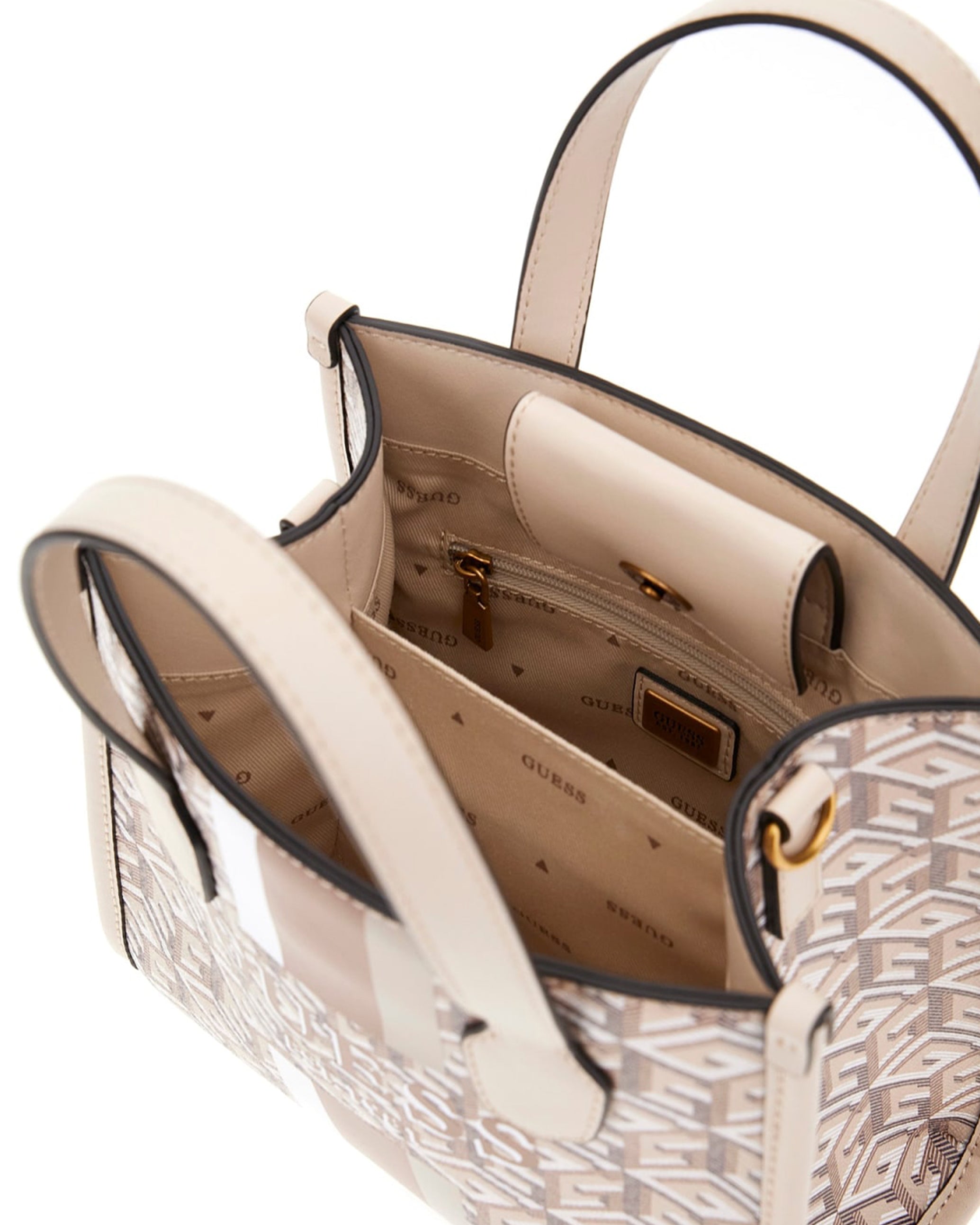 Silvana 2 Cmprtmnt Mini Tote Handtas