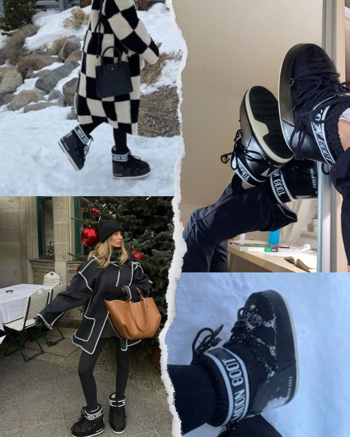 Snowboots Icon Low Black Nylon