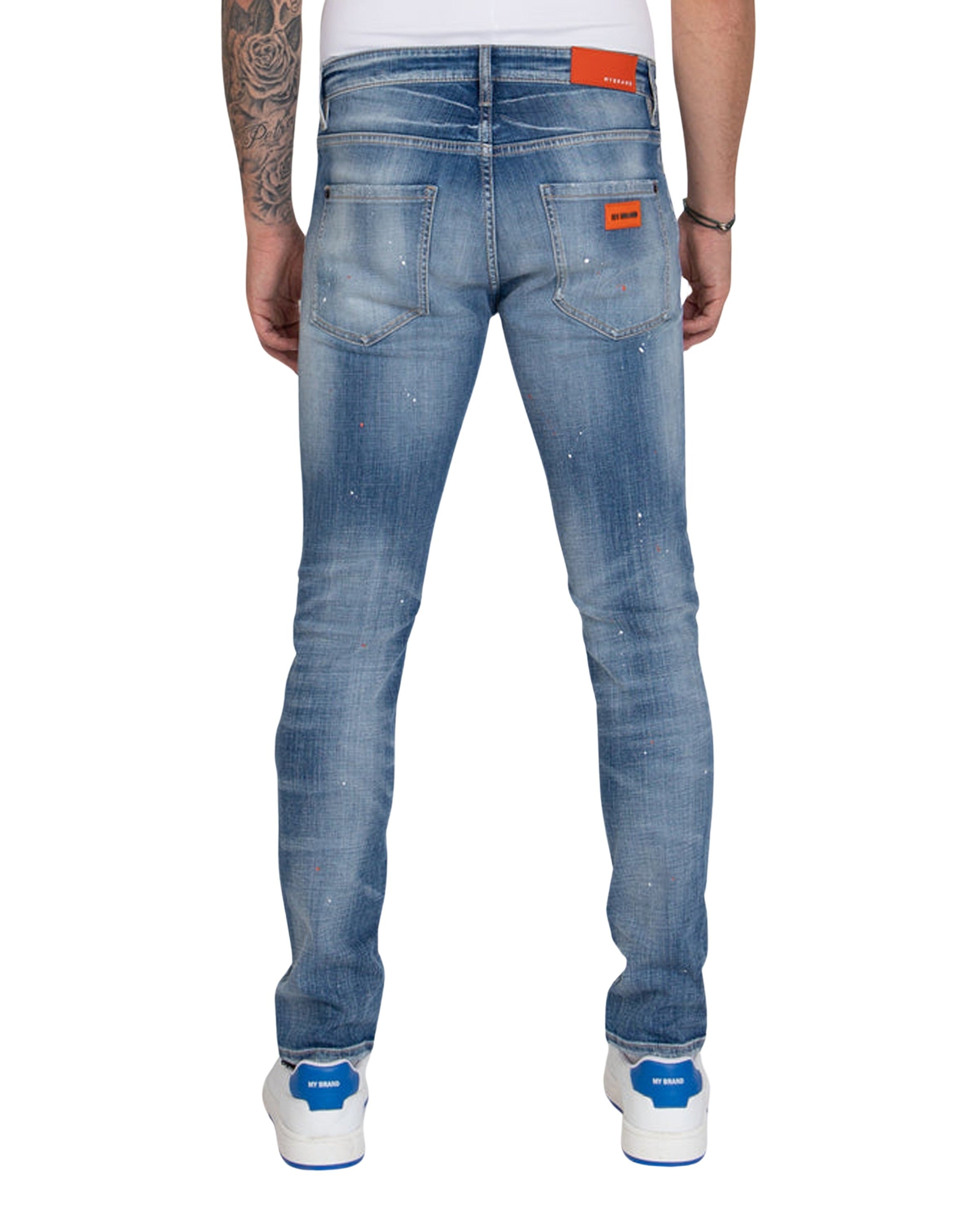 Orange And White Spotted