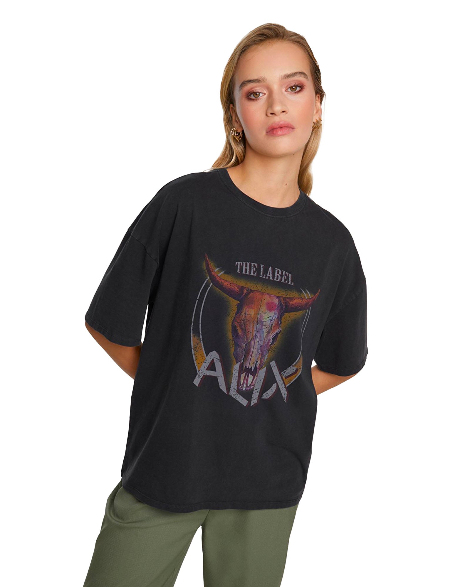 Knitted bull t-shirt