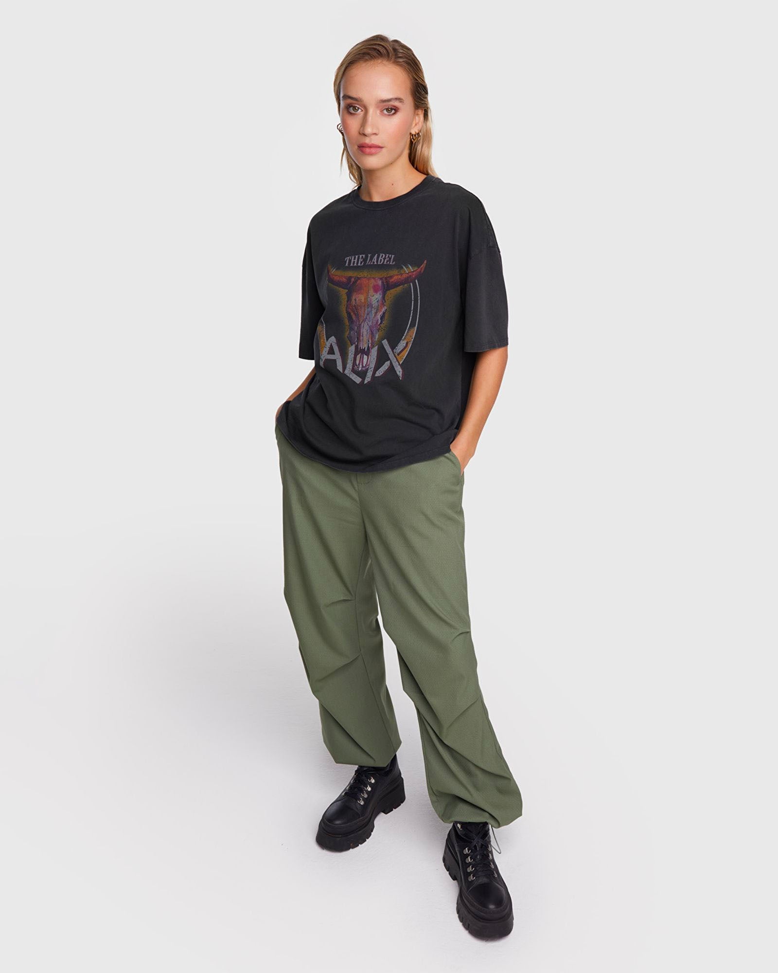 Knitted bull t-shirt