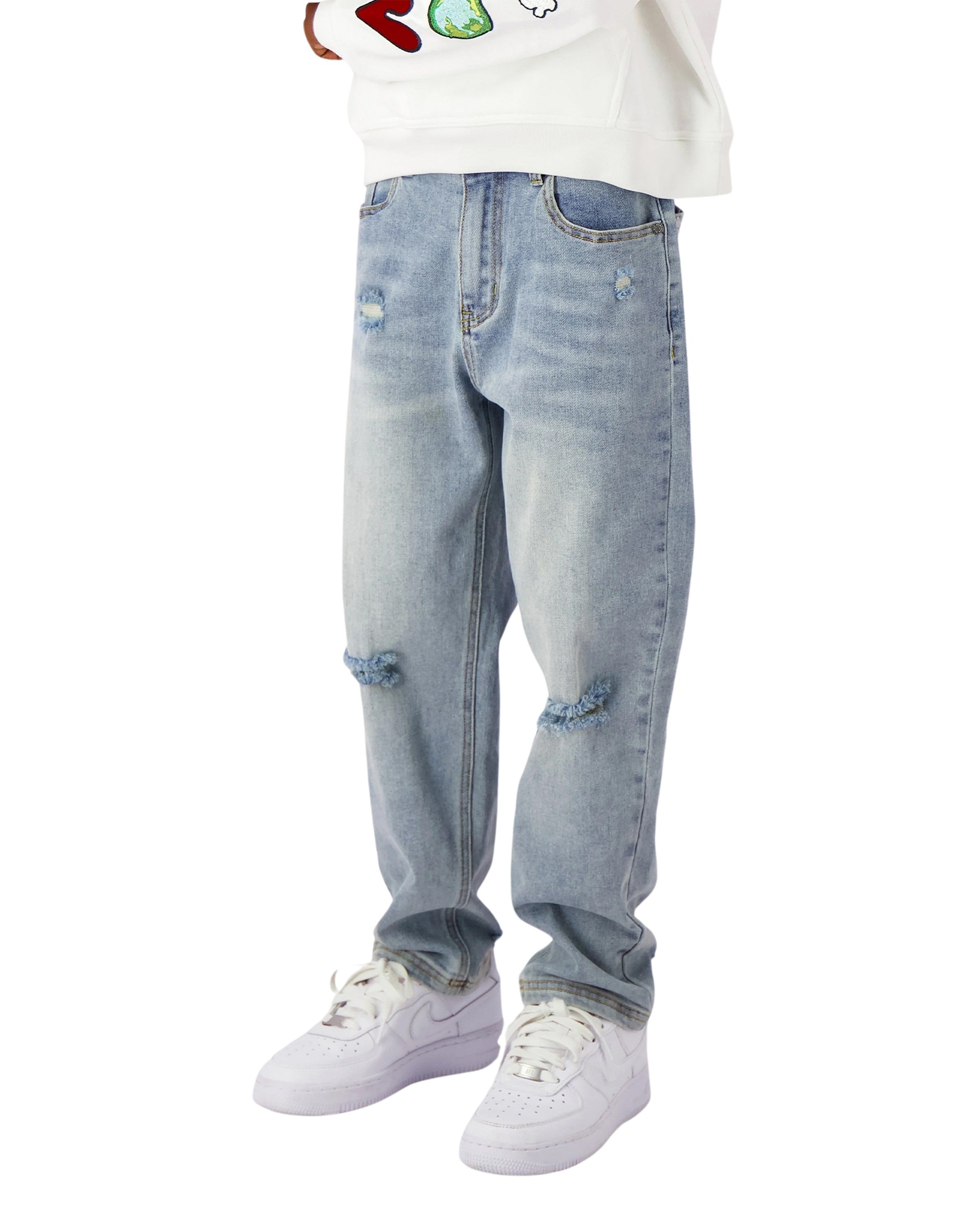 Jr. Straight Fit Denim Jeans