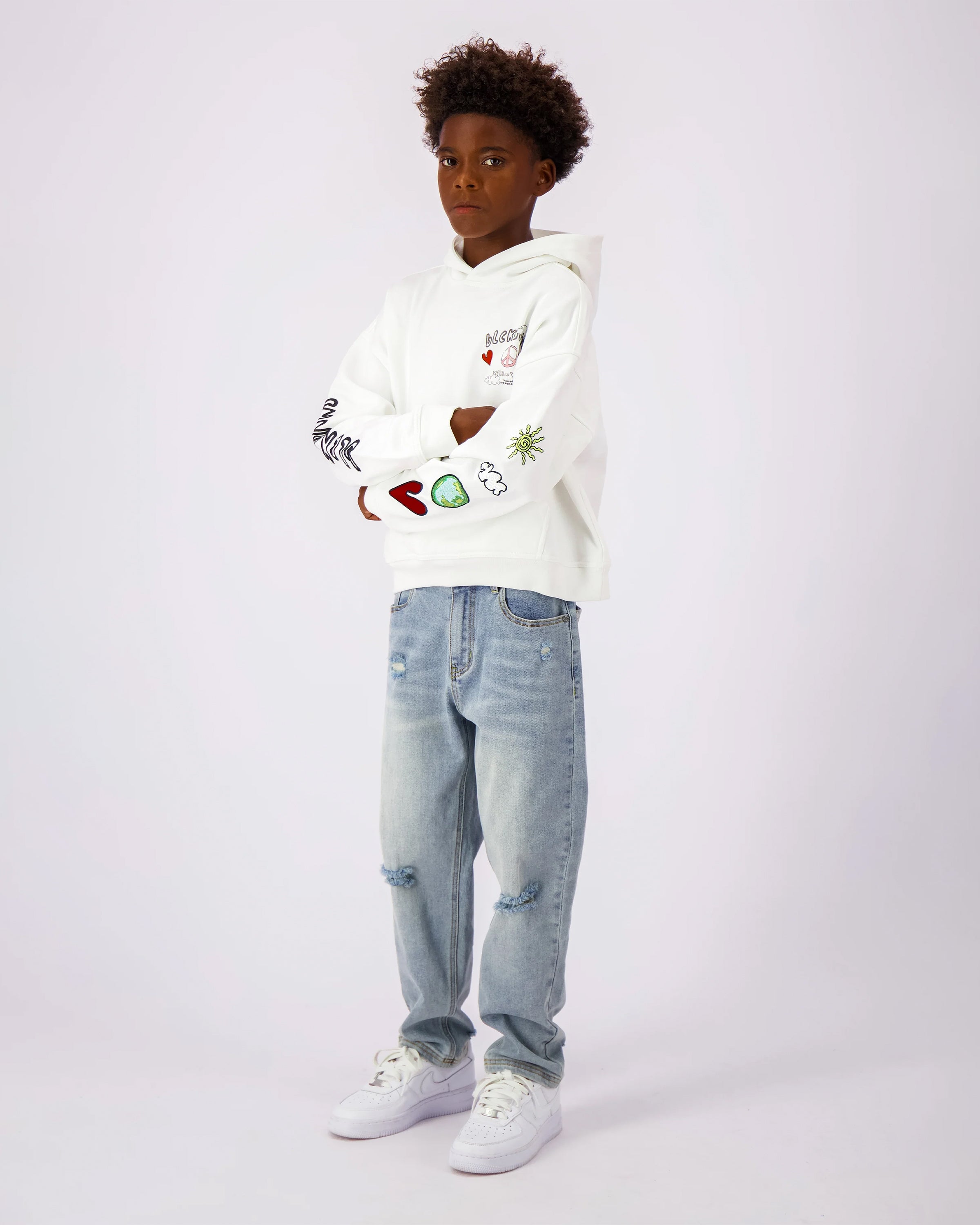 Jr. Straight Fit Denim Jeans