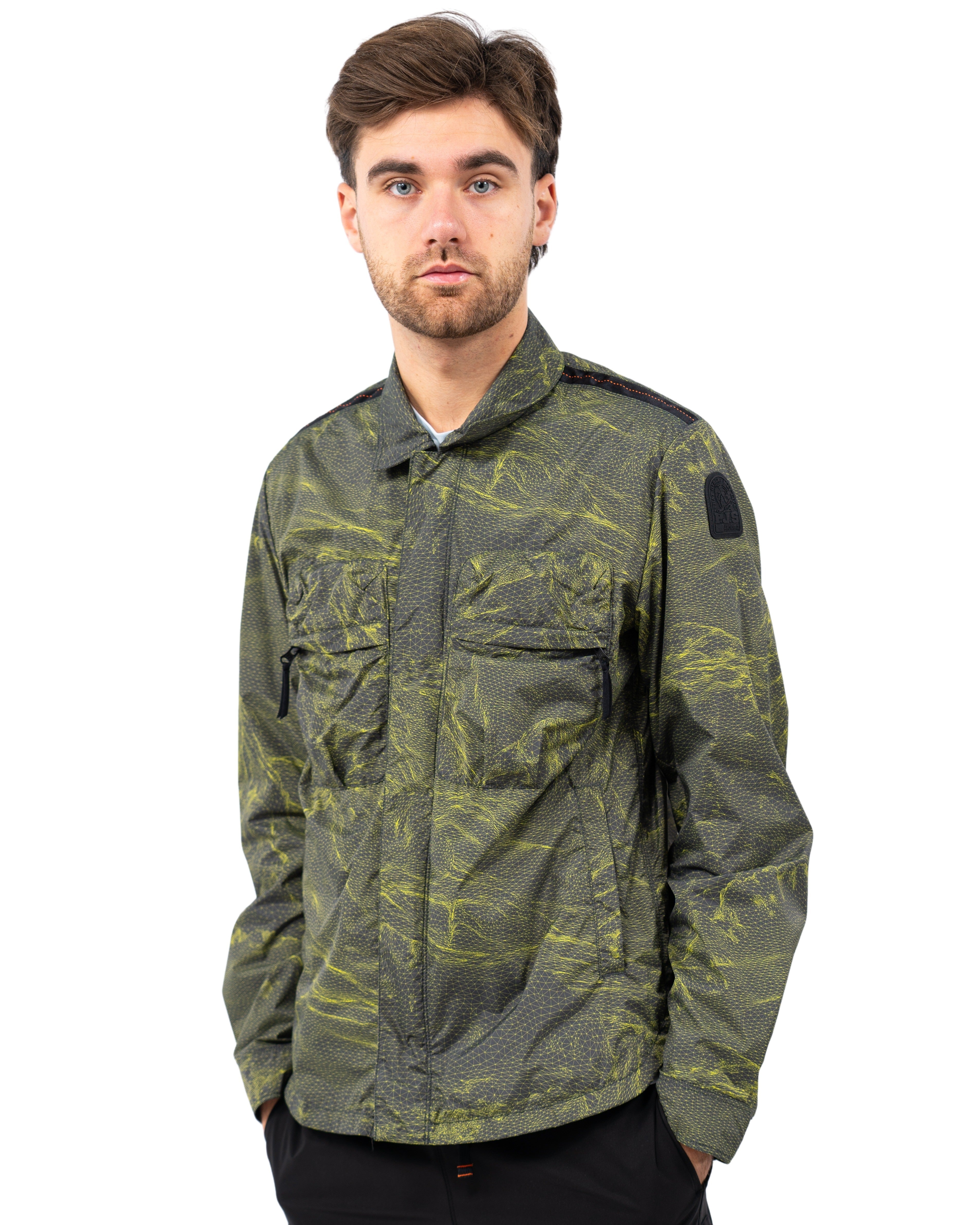 Millard Pr Overshirt Mountain Wireframe