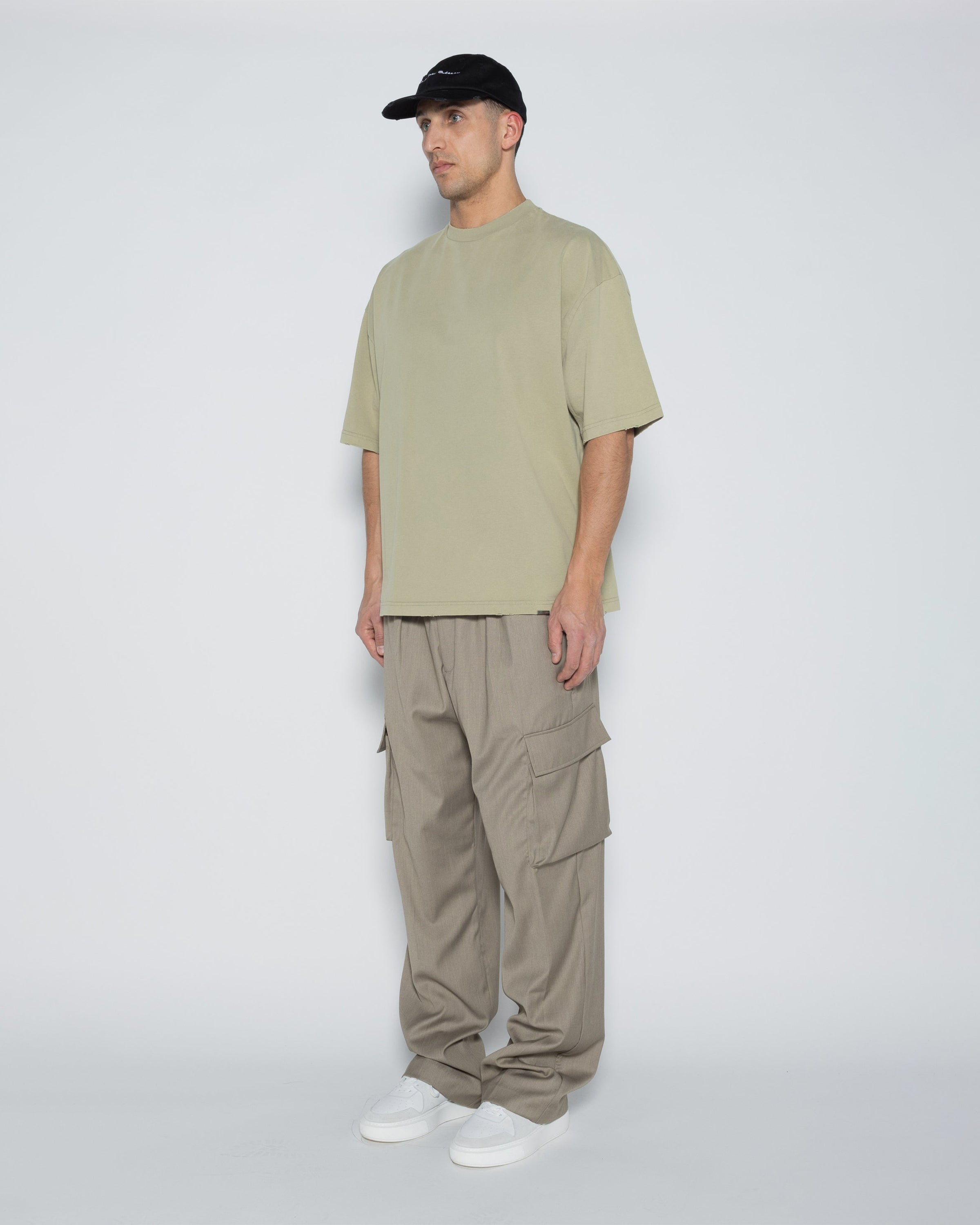 Baha Heavyweight oversized t-shirt vintage washed