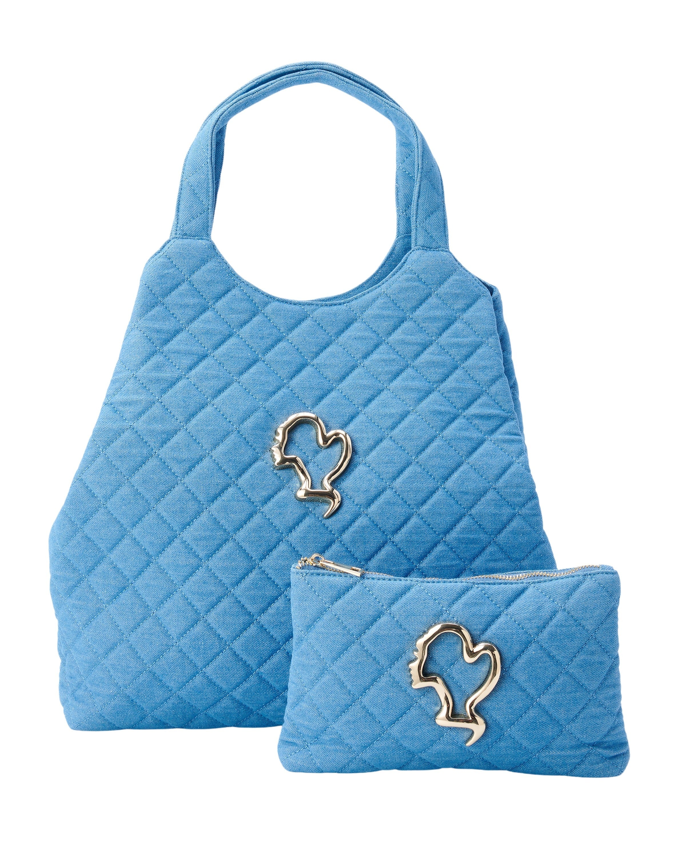 Travel Schoudertas Denim