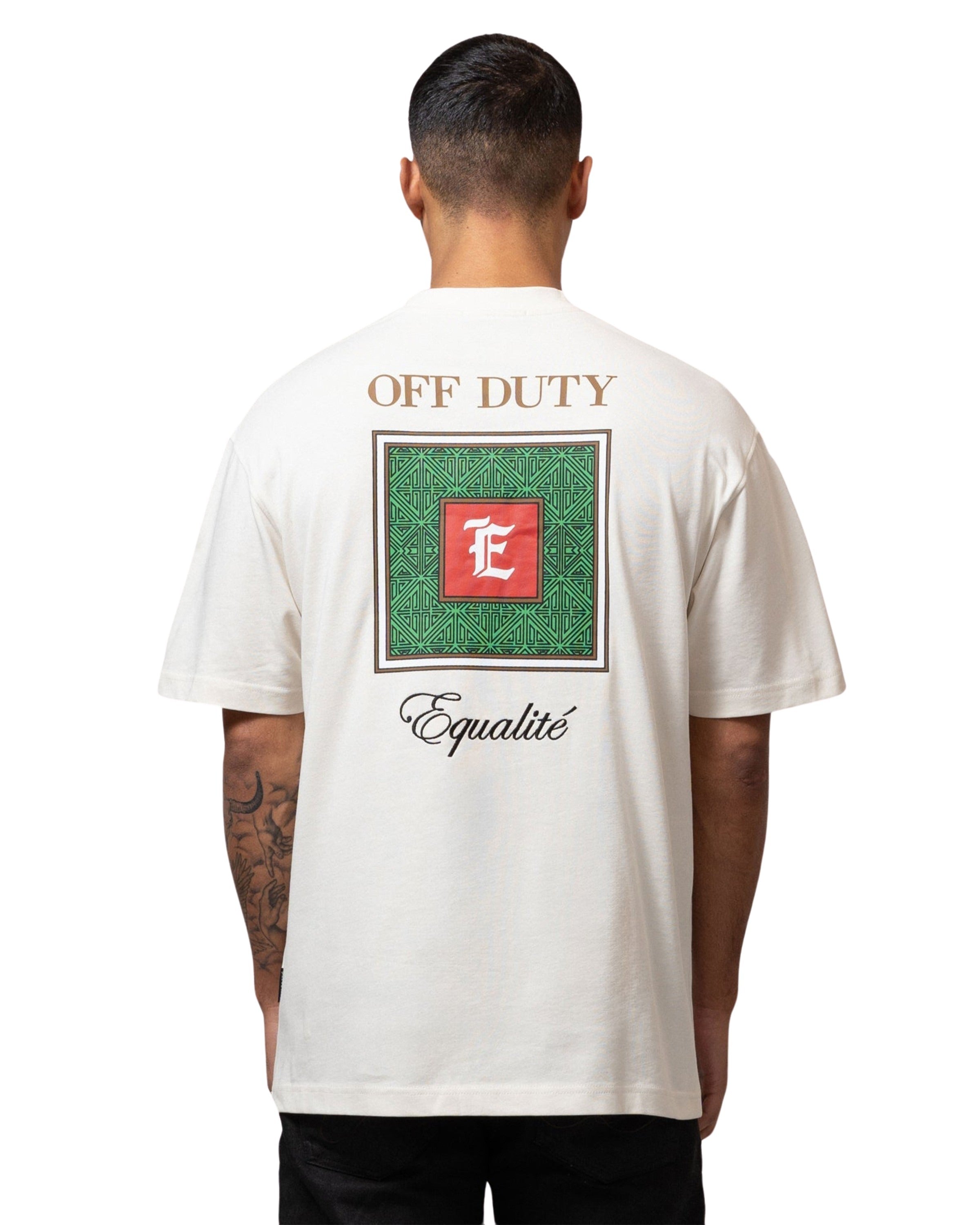 Off Duty Pattern Overized T-Shirt