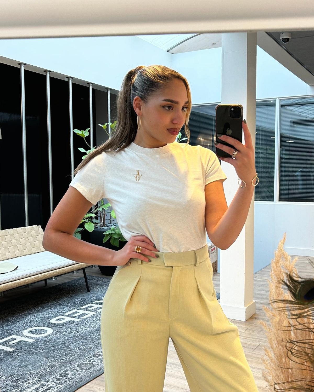 Zoe Embroidery T-Shirt