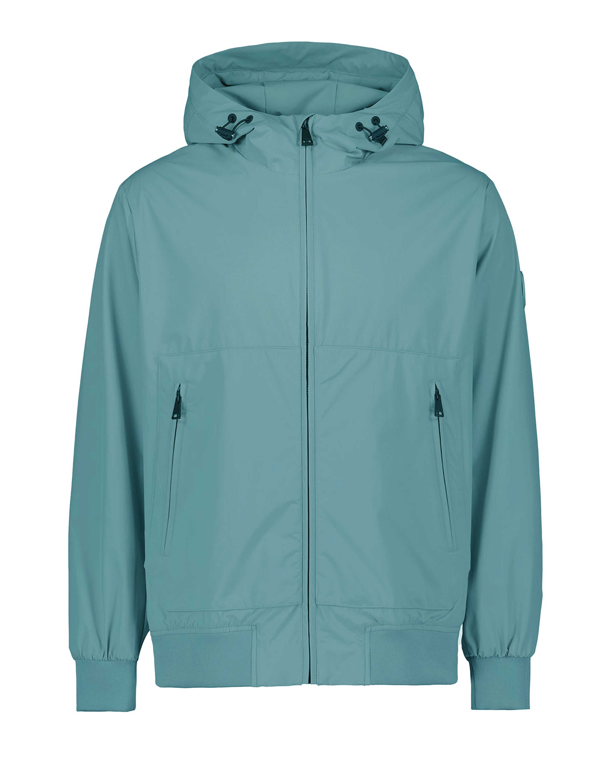 Four-Way Stretch Zomerjas met Capuchon