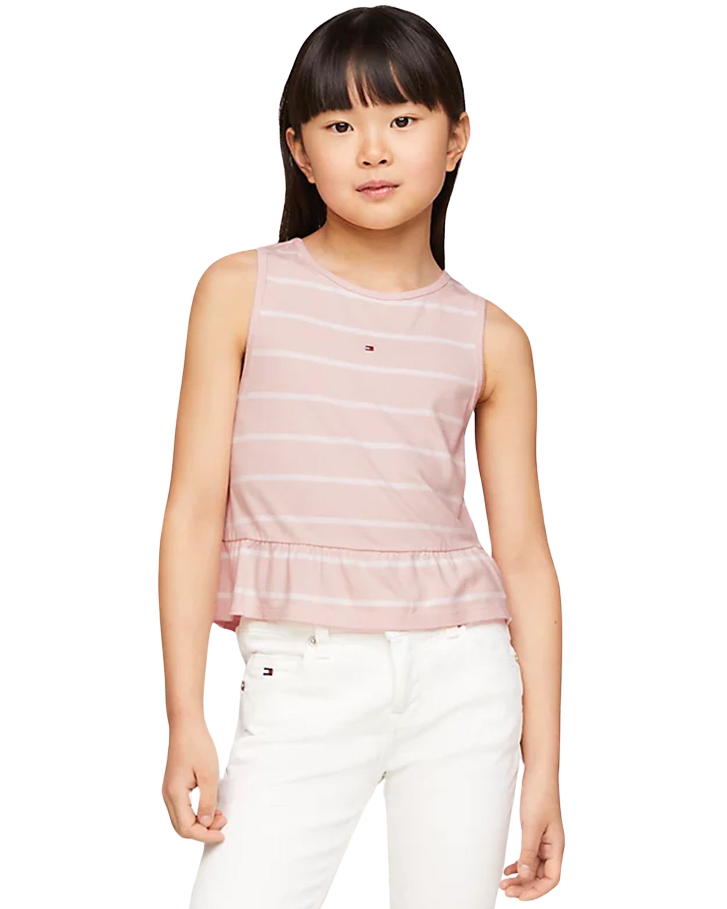 Peplum Stripe Top