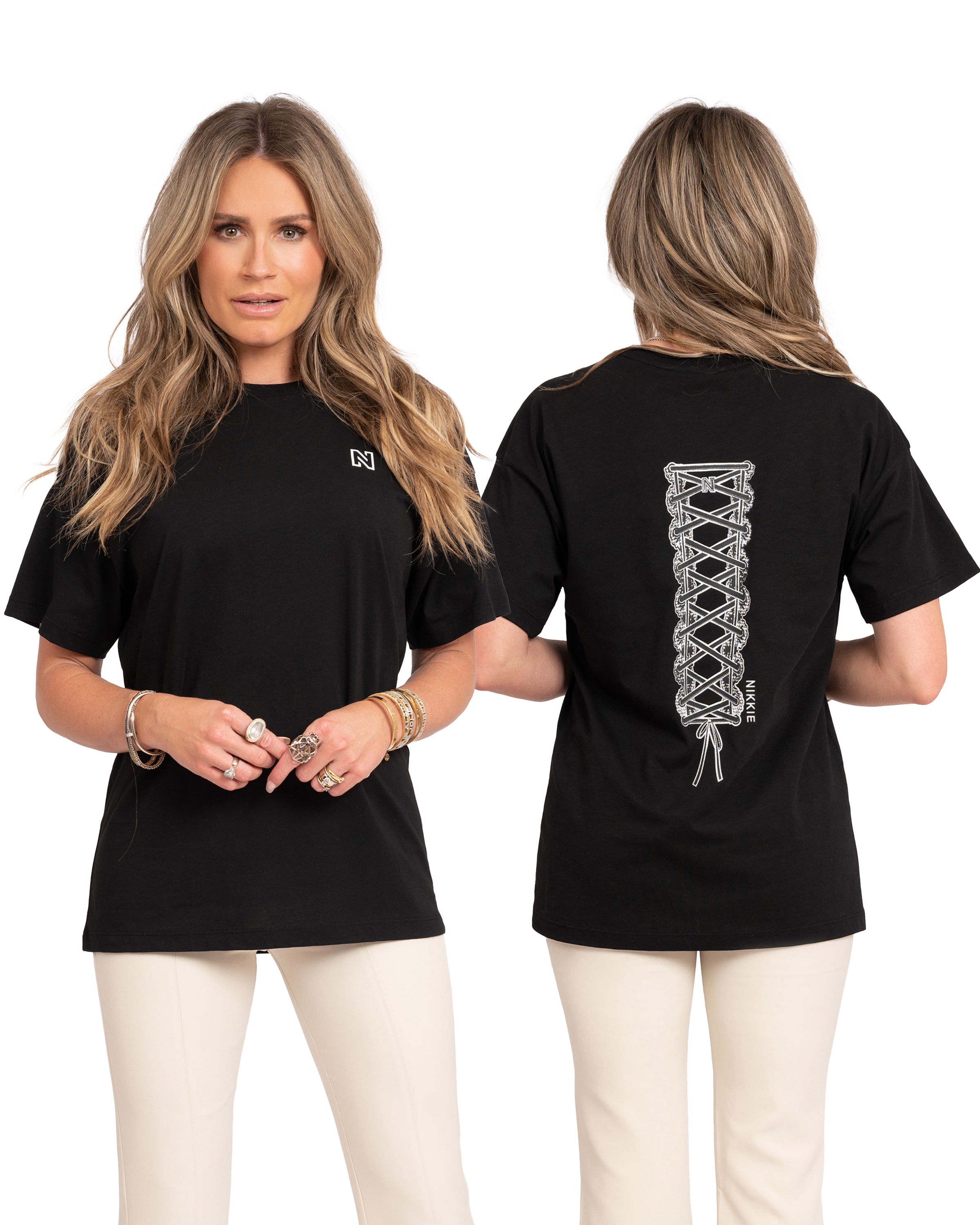 Lace Up T-Shirt