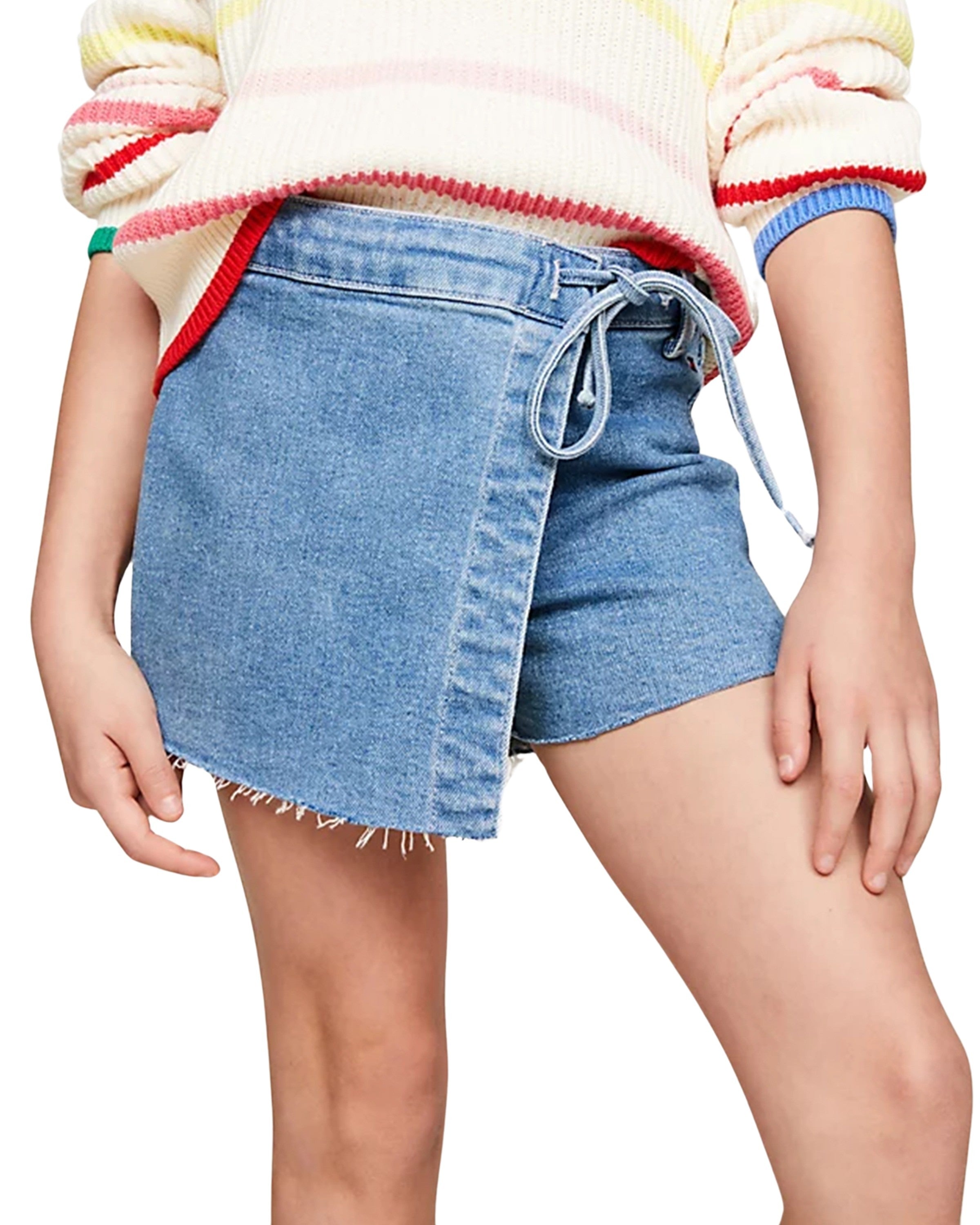 Denim Skort