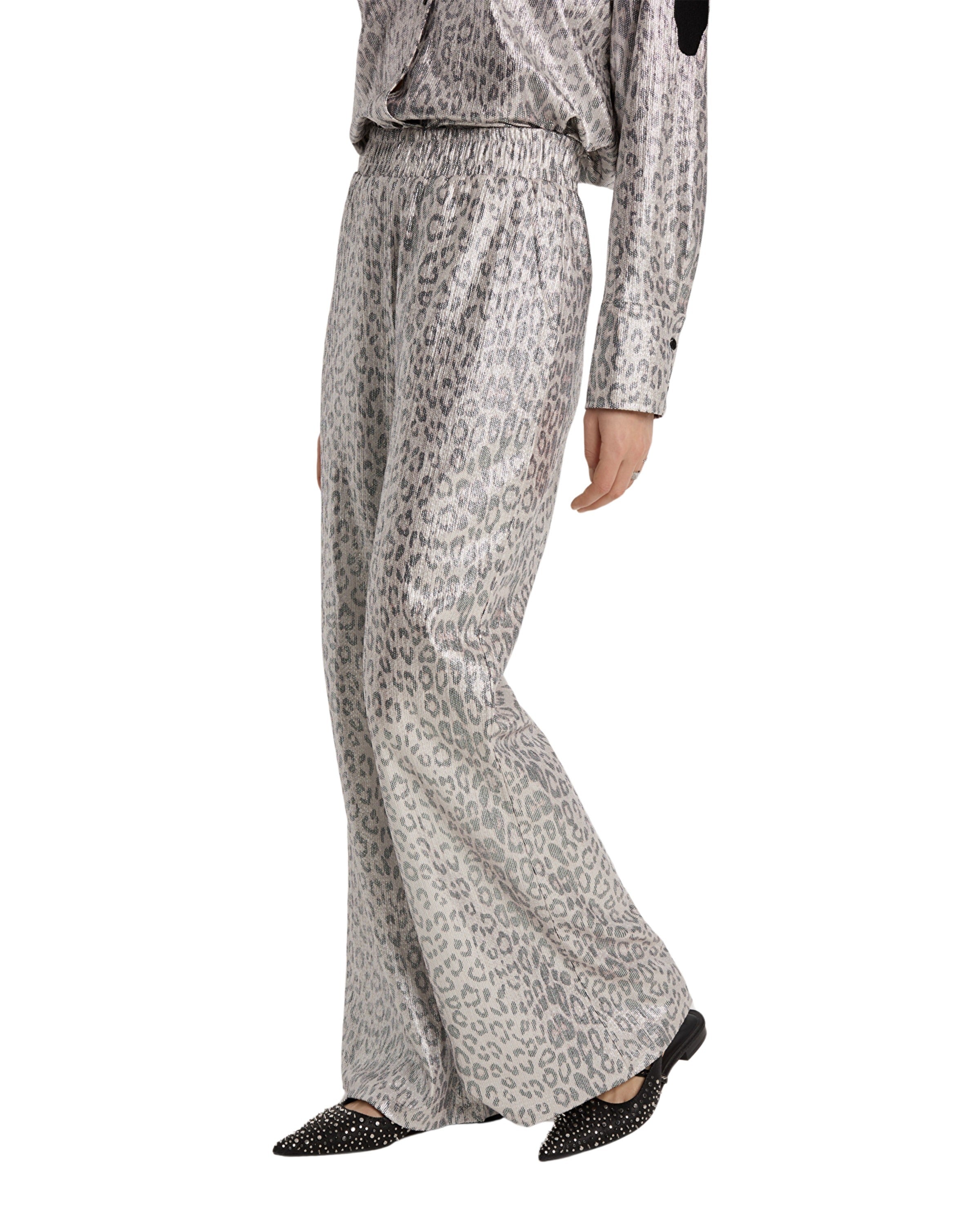 Knitted Leopard Broek