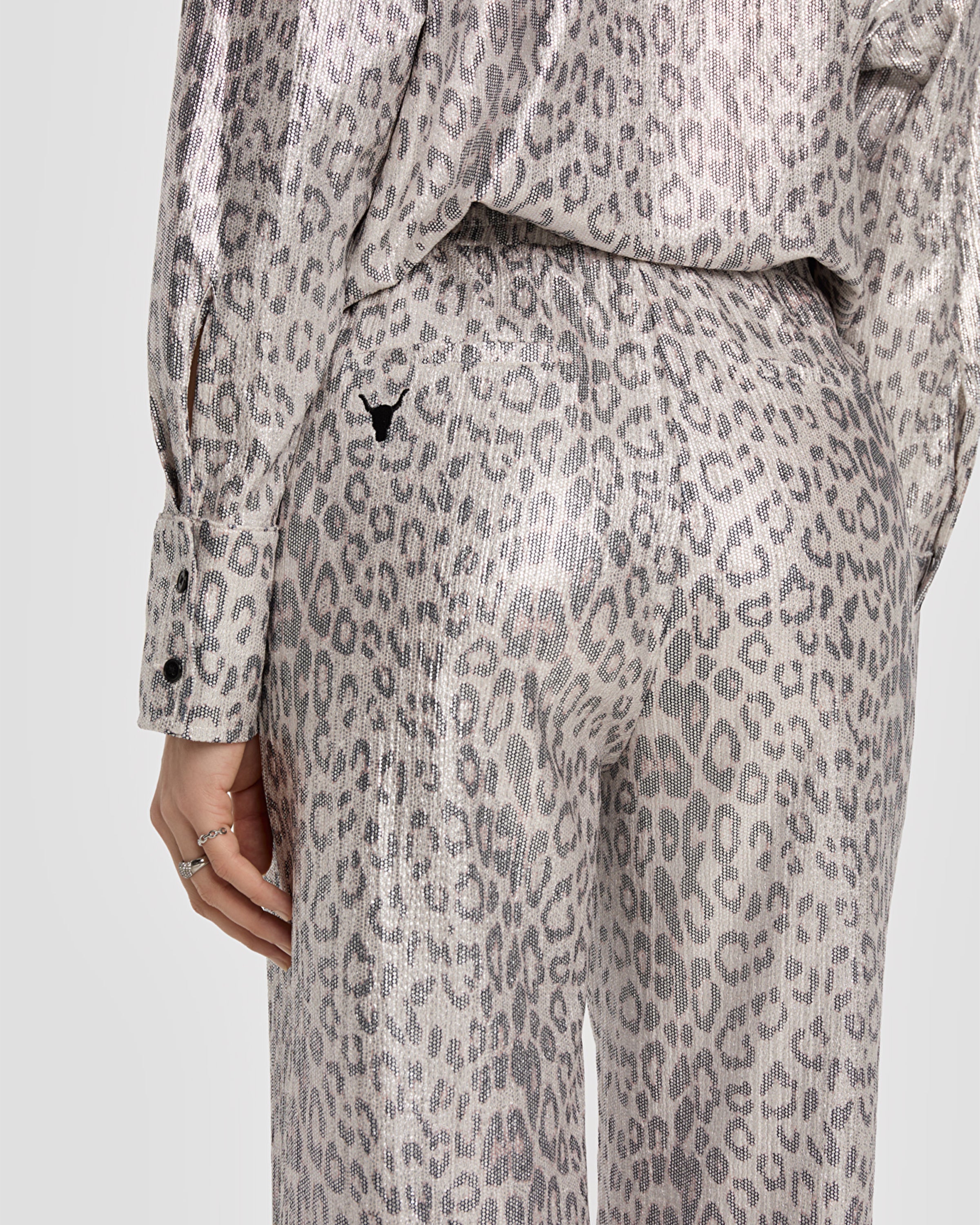 Knitted Leopard Broek