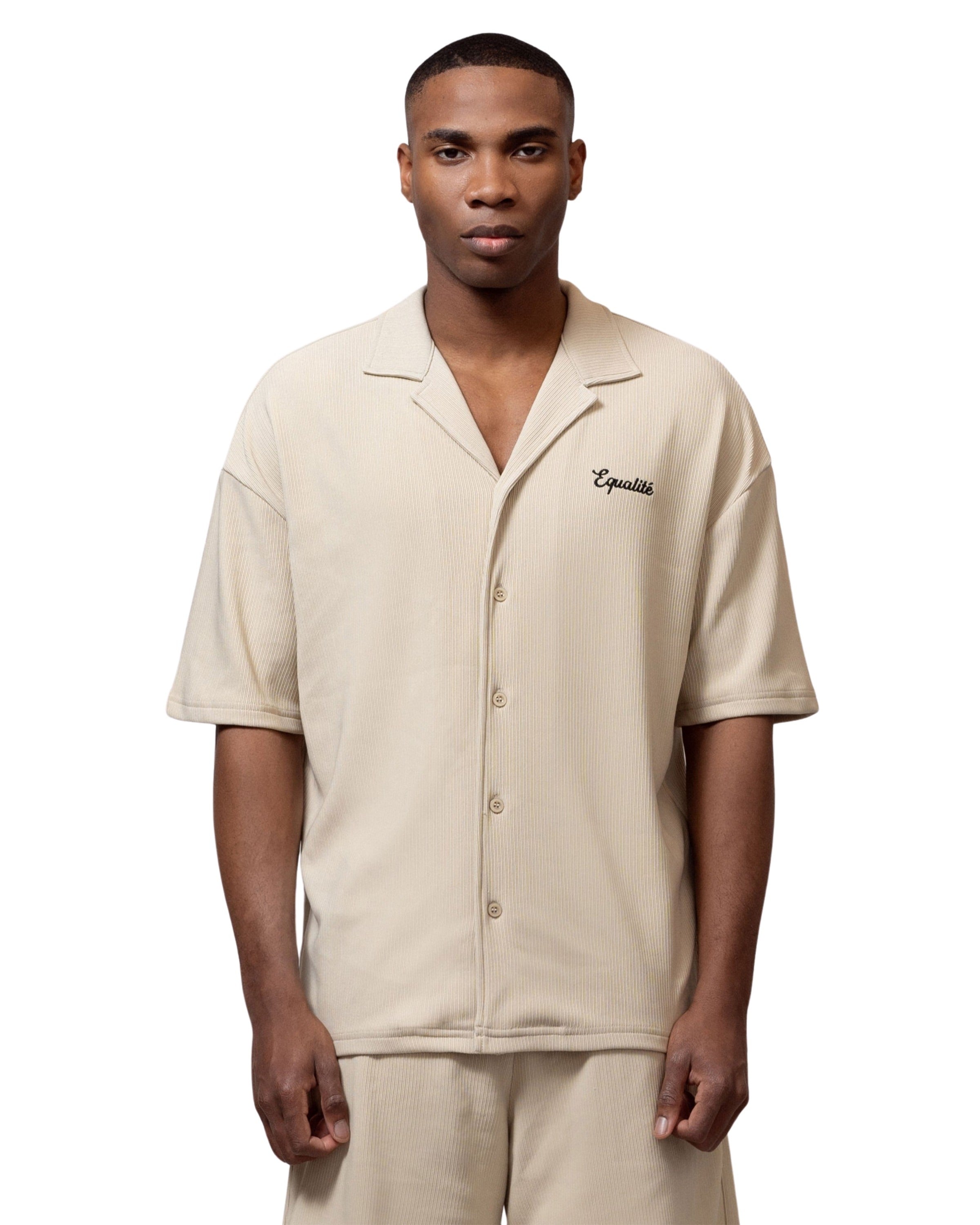 Ribbed Oversized T-Shirt