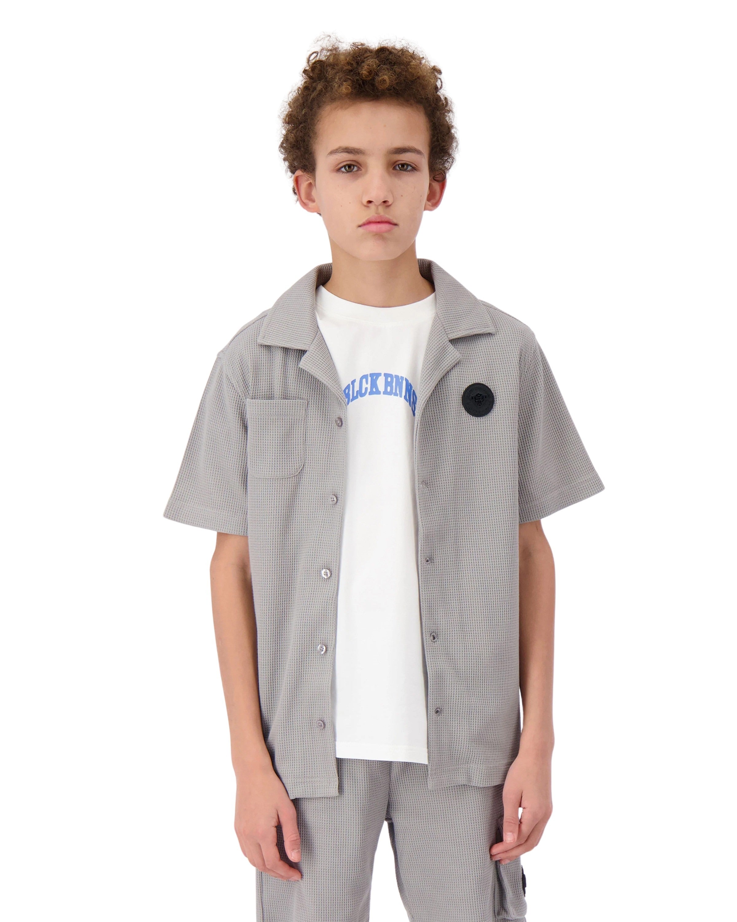 Jr. Waffle Overshirt