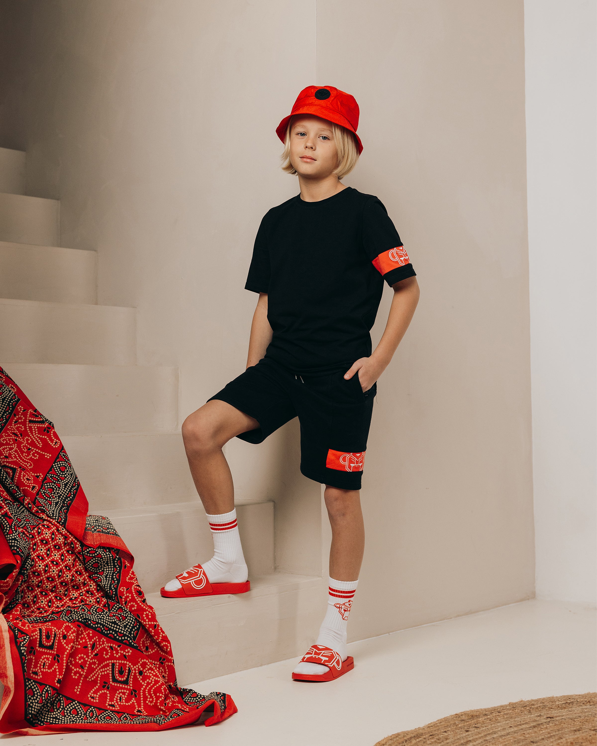 Jr.  Commander Korte Joggingbroek