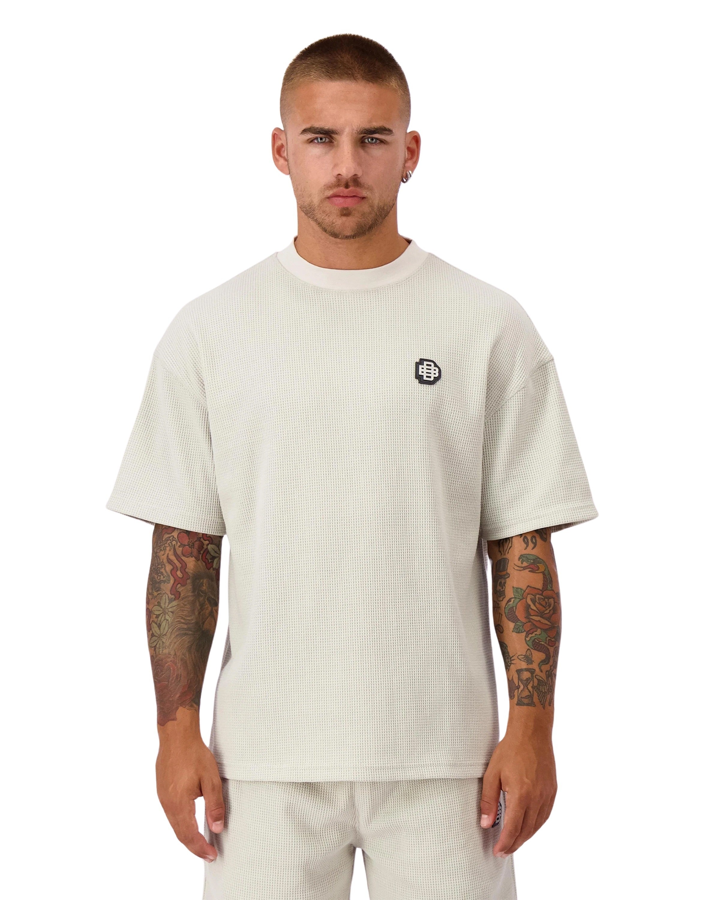 Monogram Waffle T-Shirt