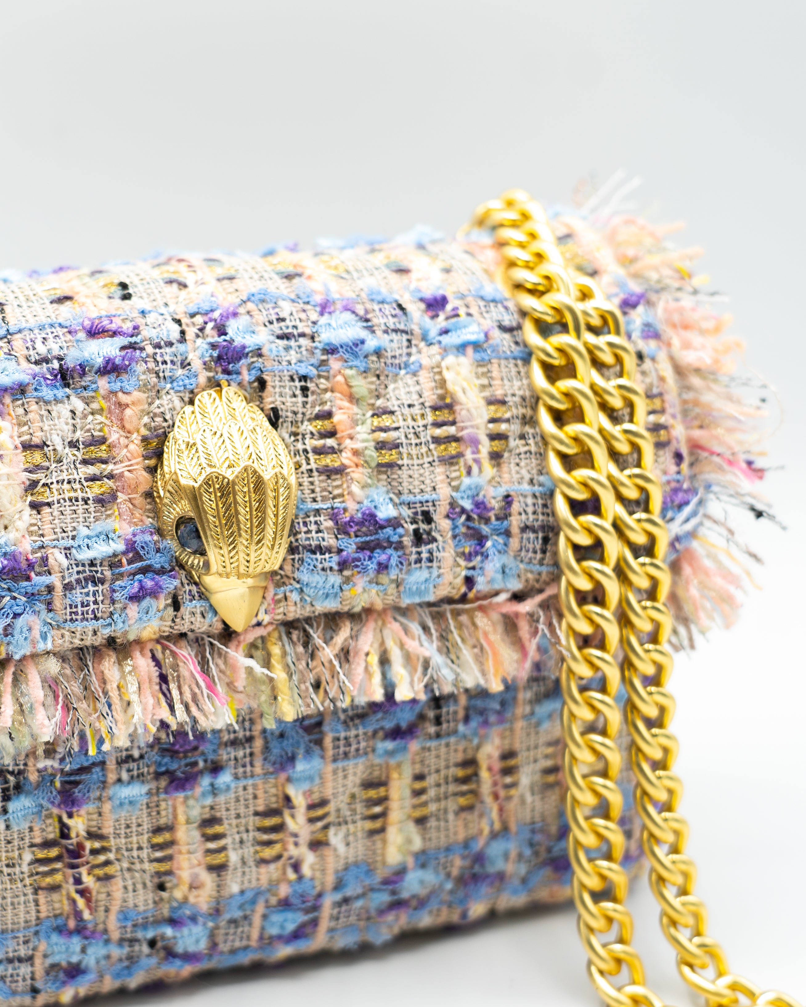 Tweed Mini Kensington Schoudertas